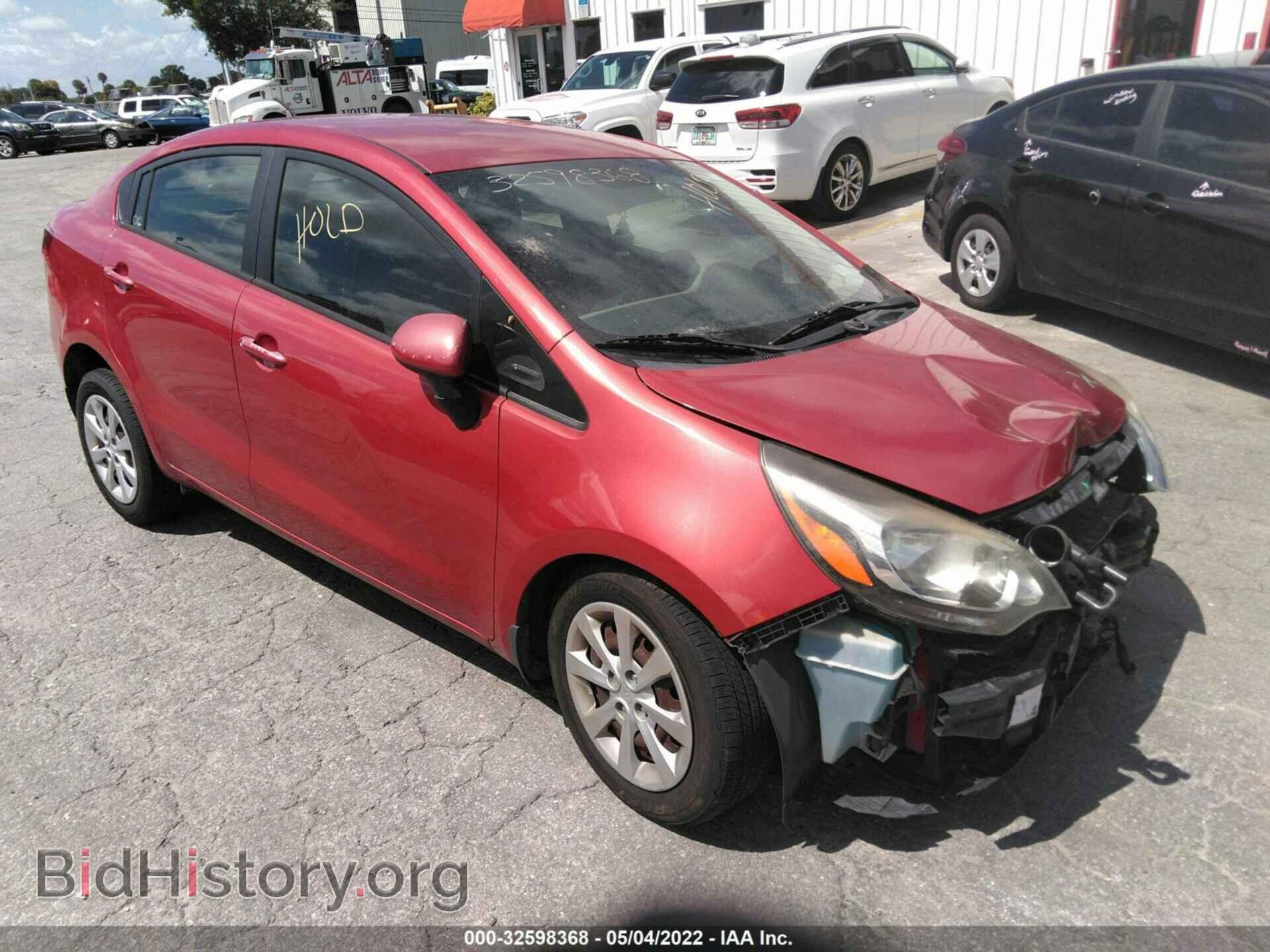 Photo KNADM4A32E6405669 - KIA RIO 2014
