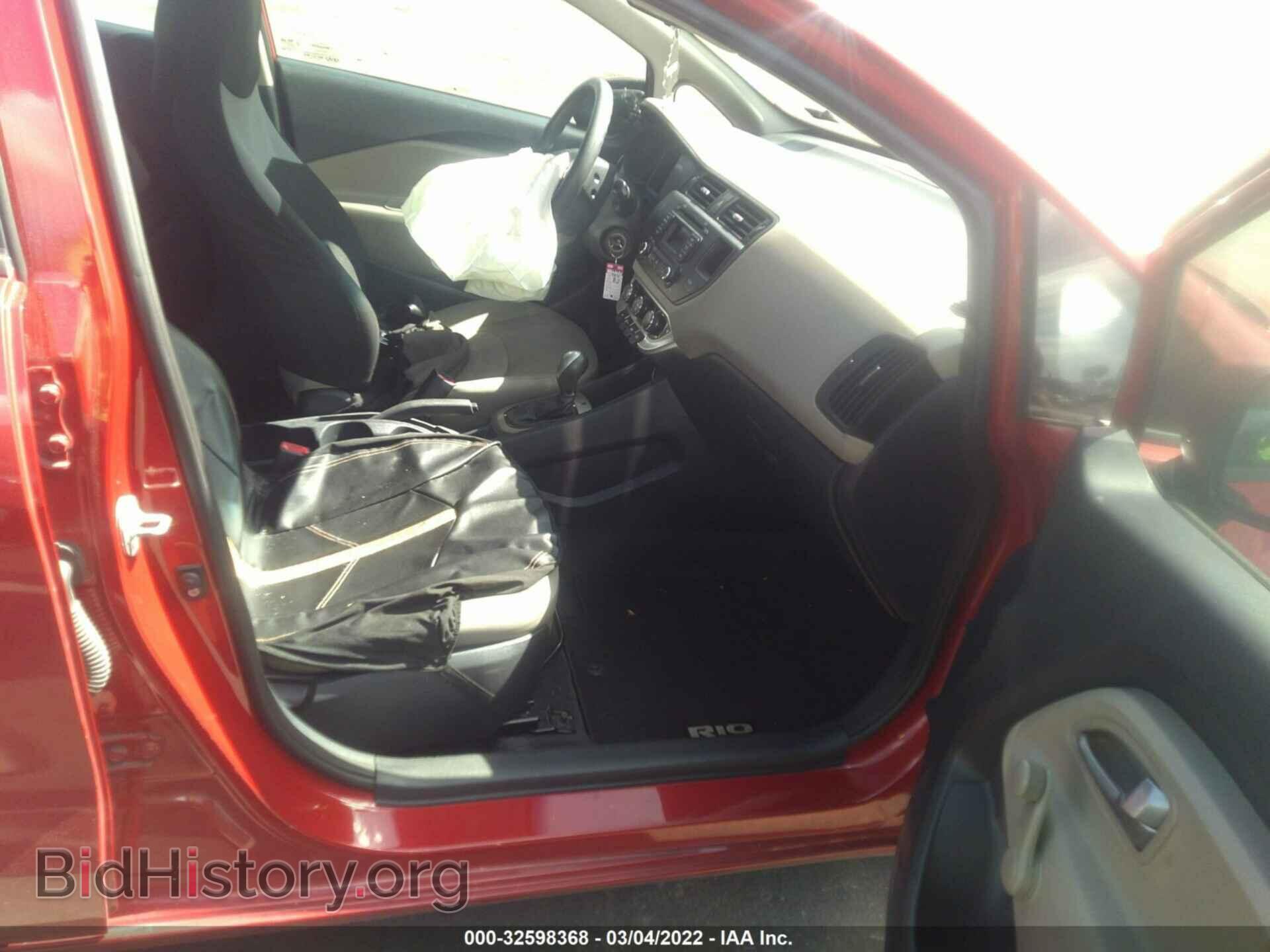 2014 KIA RIO - VIN: KNADM4A32E6405669 - Фото 5