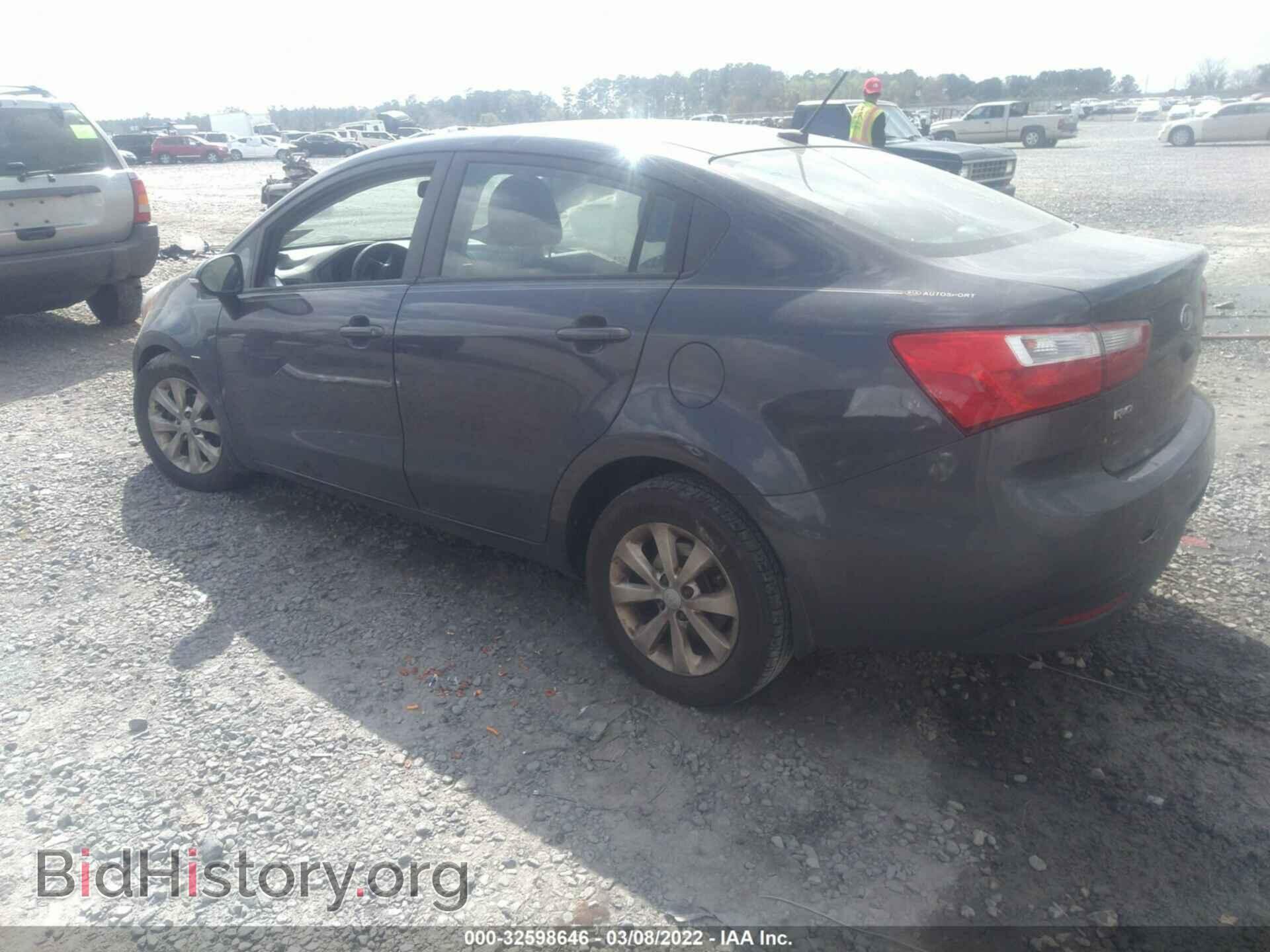 2013 KIA RIO - VIN: KNADN4A33D6128672 - Фото 3