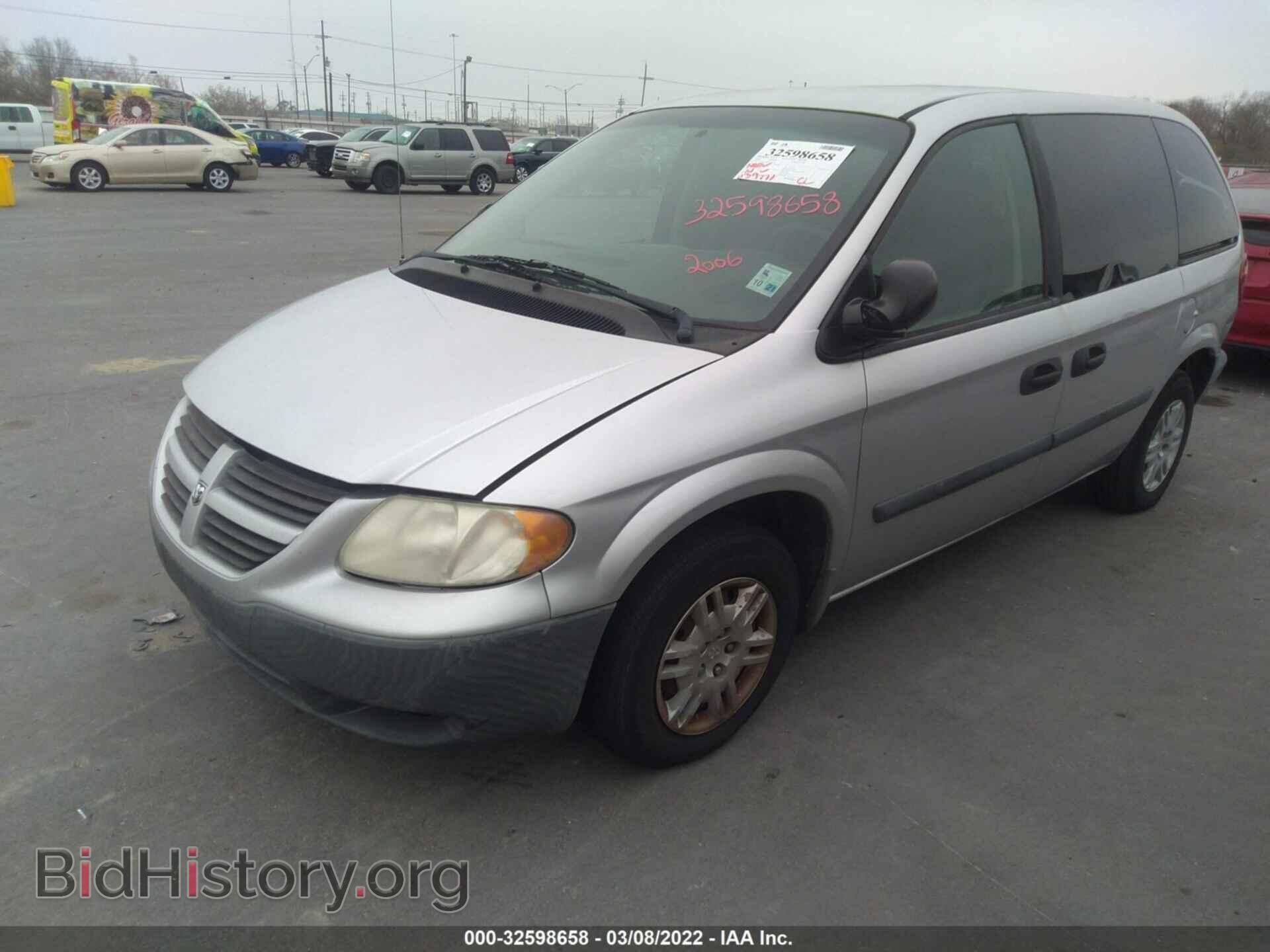 2006 DODGE CARAVAN - VIN: 1D4GP25B66B630136 - Фото 2