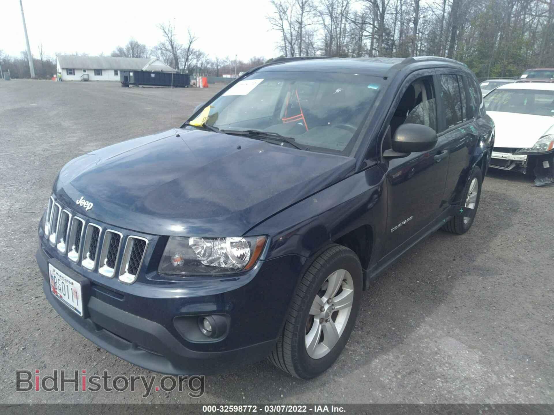 2014 JEEP COMPASS - VIN: 1C4NJDBB0ED716809 - Фото 2