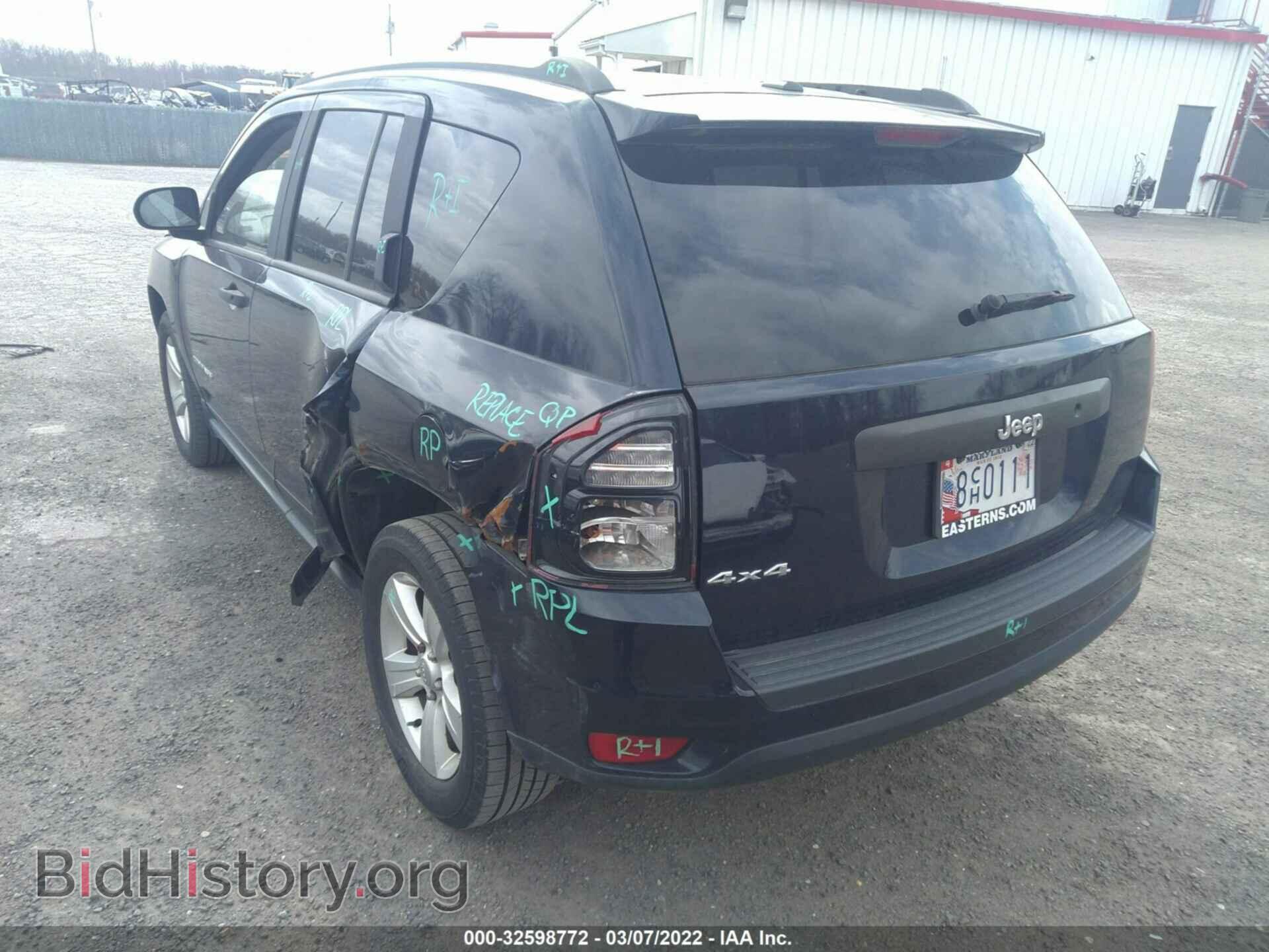 2014 JEEP COMPASS - VIN: 1C4NJDBB0ED716809 - Фото 3
