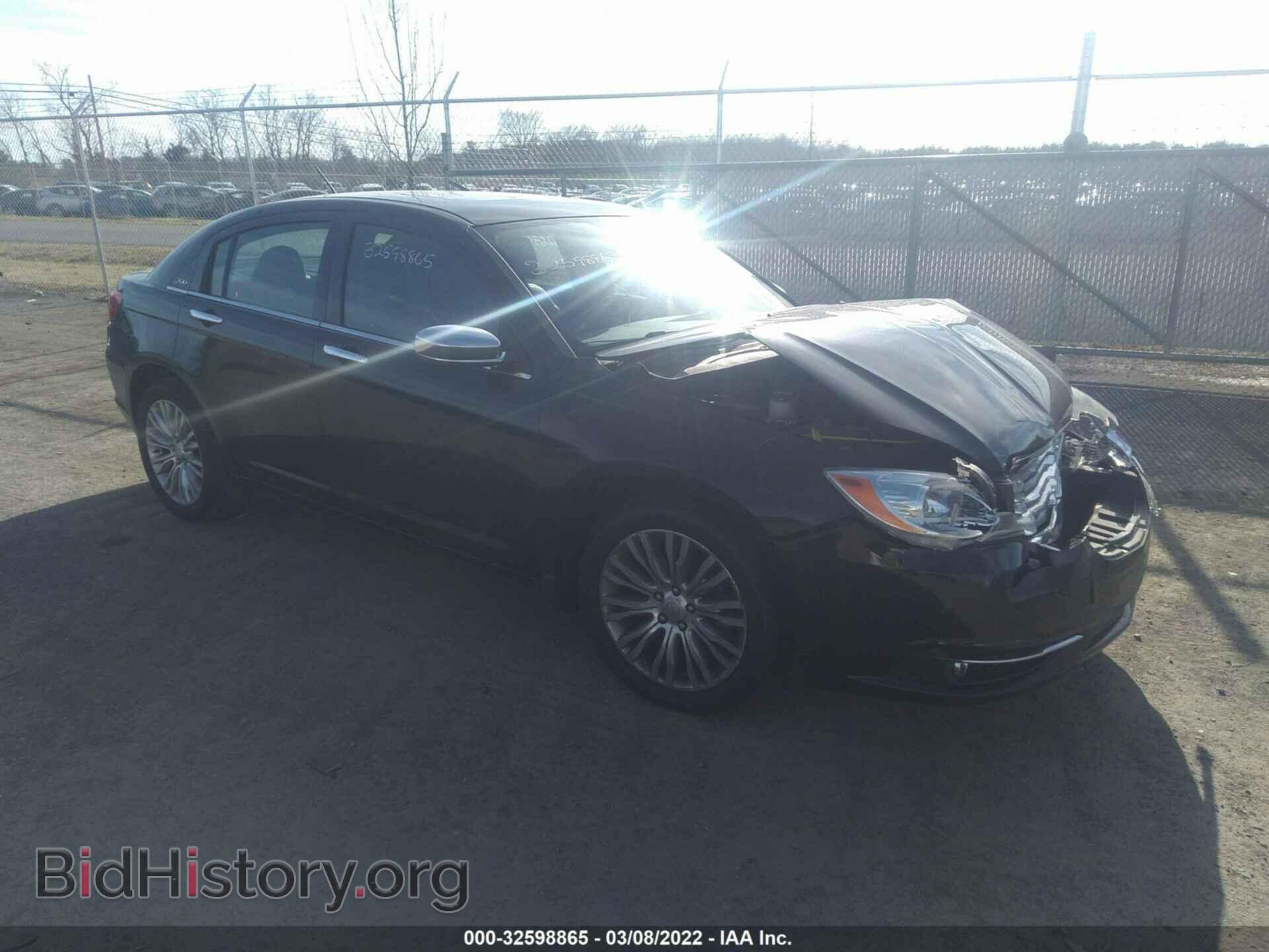 Фотография 1C3CCBCG5CN214745 - CHRYSLER 200 2012