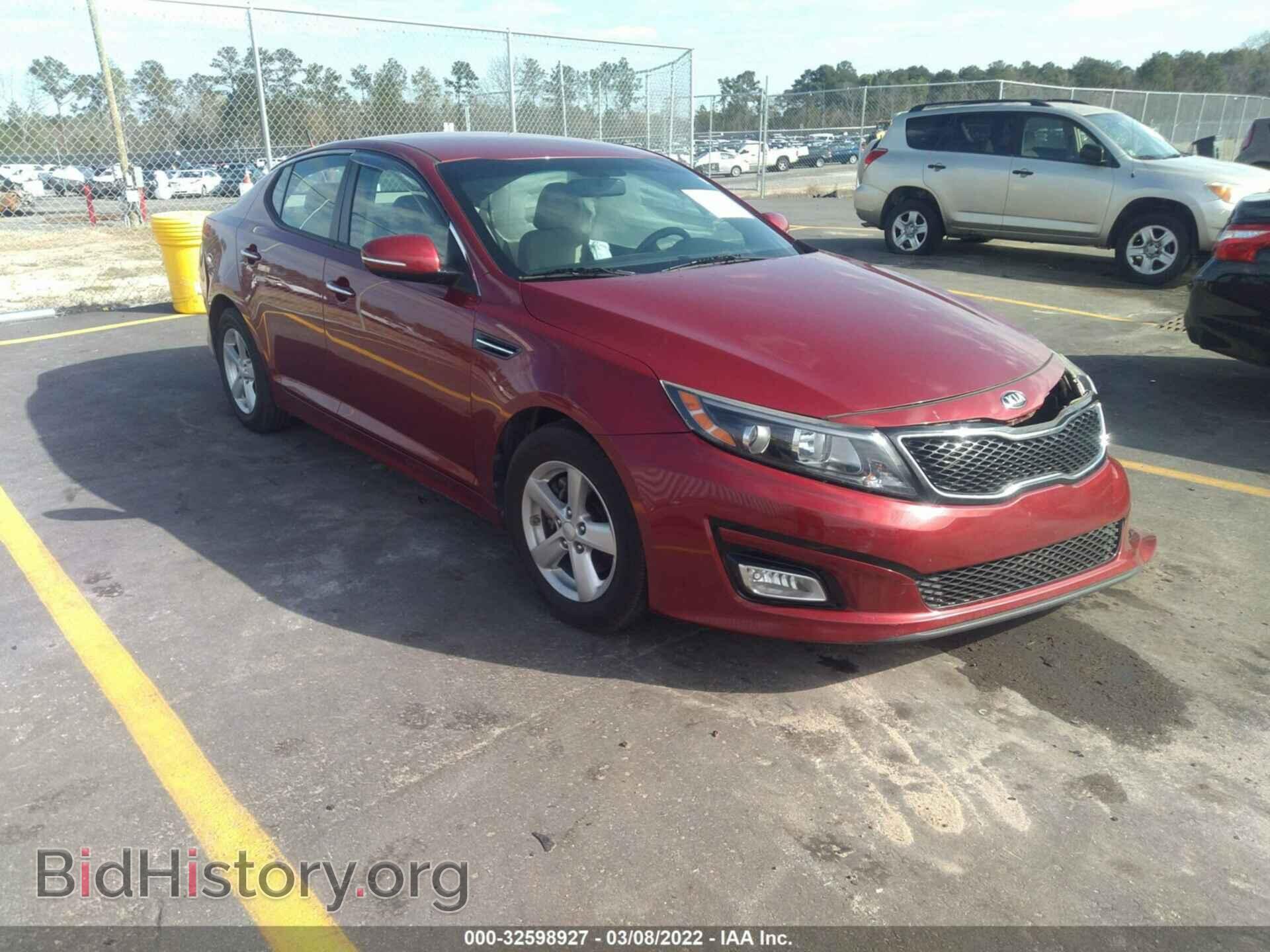 Фотография 5XXGM4A76FG491879 - KIA OPTIMA 2015