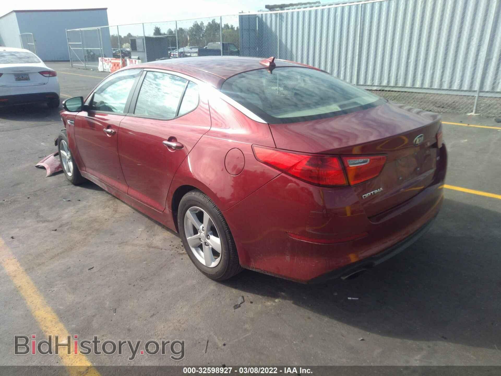 2015 KIA OPTIMA - VIN: 5XXGM4A76FG491879 - Фото 3