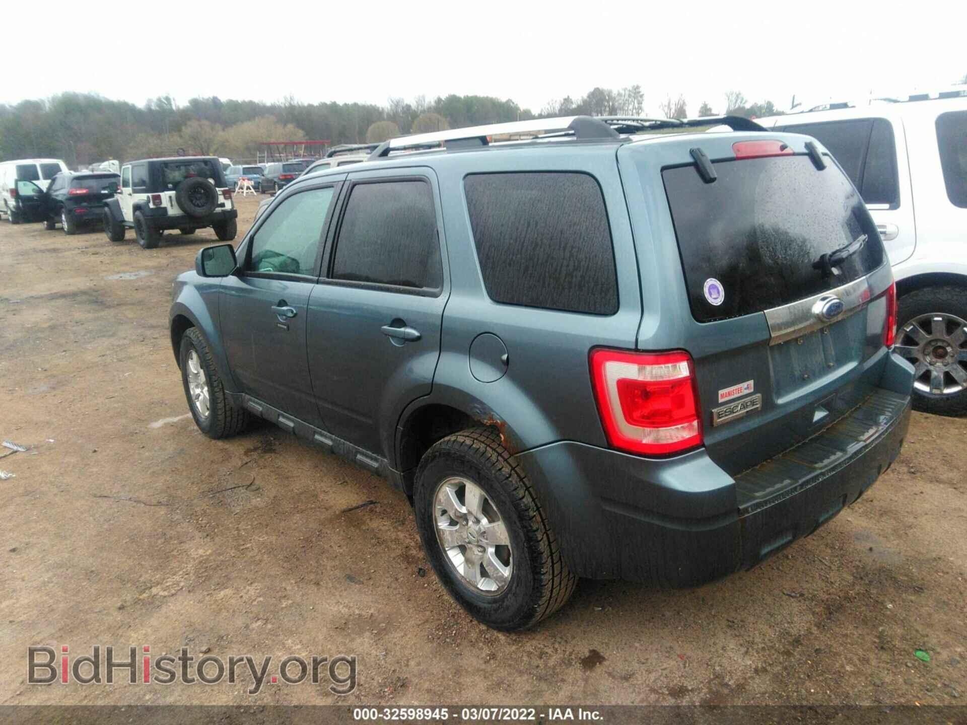 2010 FORD ESCAPE - VIN: 1FMCU9E78AKC27398 - Фото 3