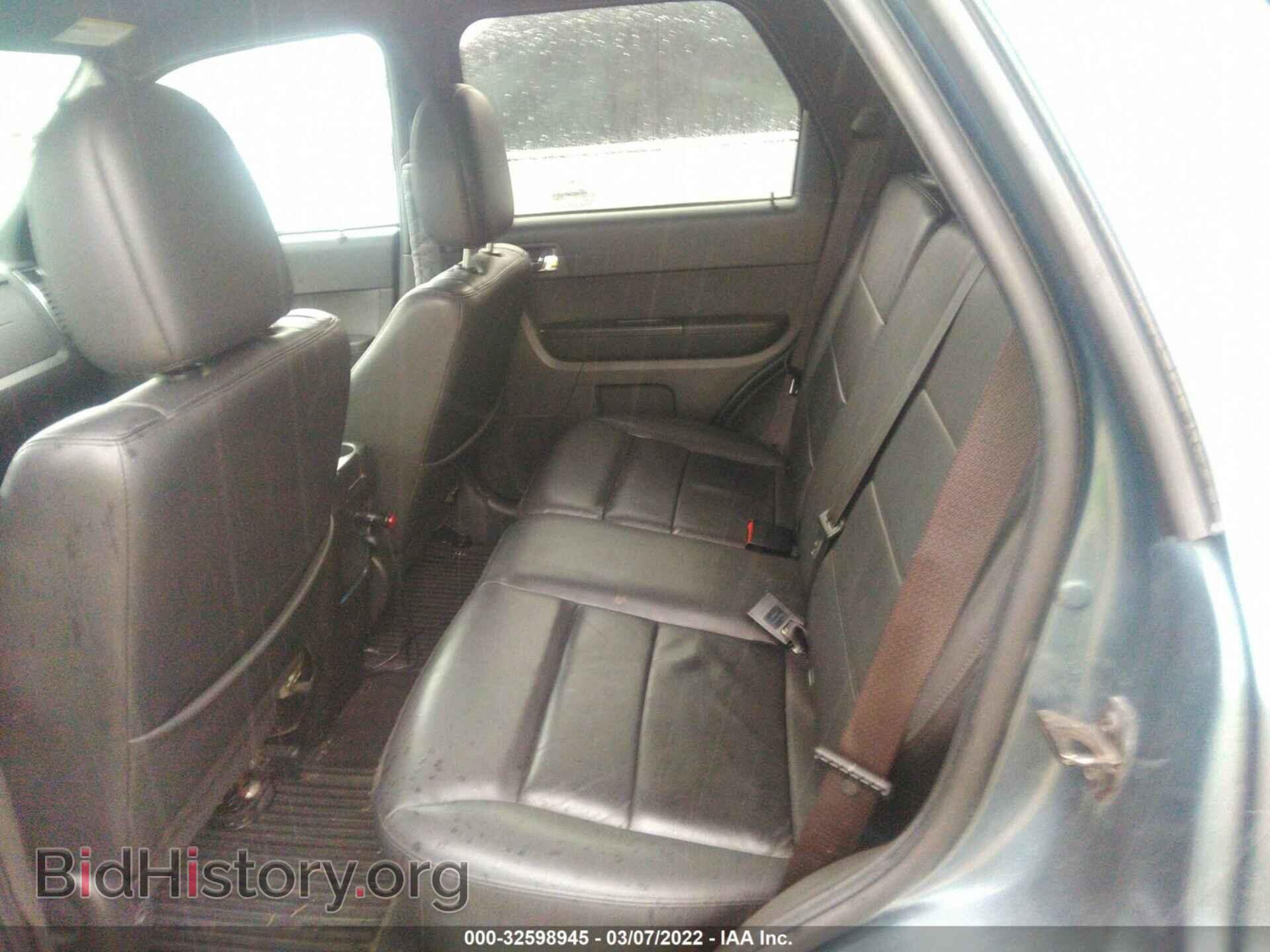2010 FORD ESCAPE - VIN: 1FMCU9E78AKC27398 - Фото 8