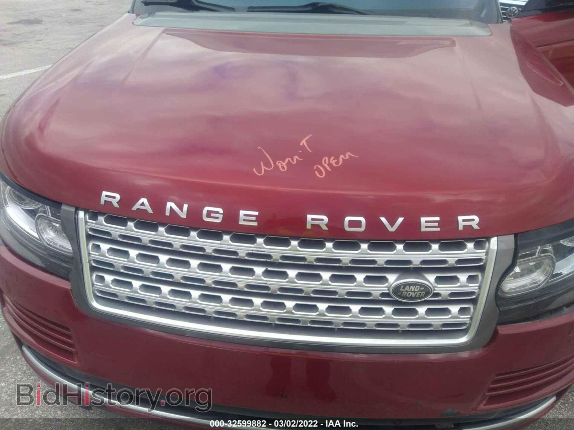 2016 LAND ROVER RANGE ROVER - VIN: SALGS2KF4GA319372 - Фото 10