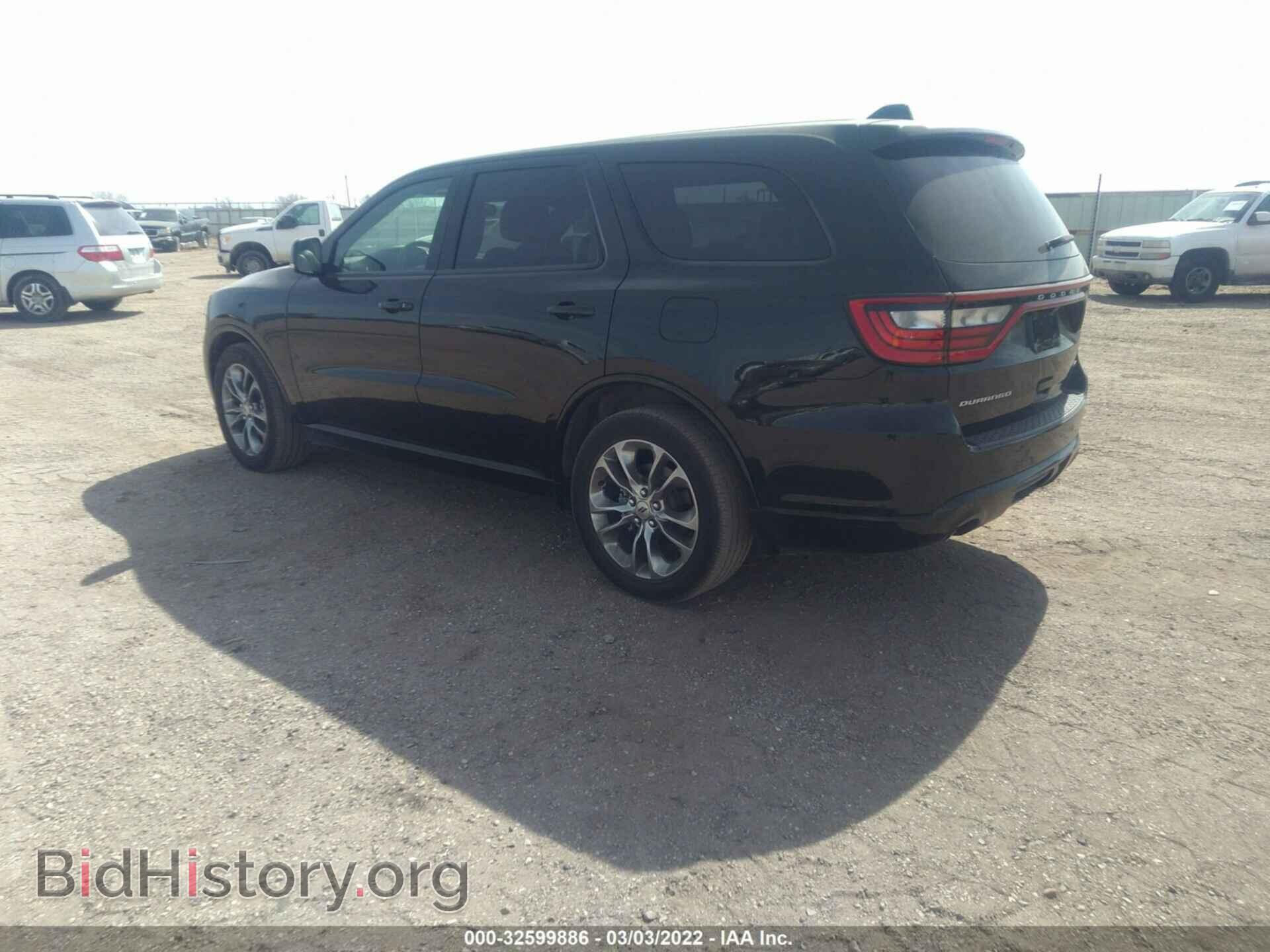 2019 DODGE DURANGO - VIN: 1C4RDHDG2KC650533 - Фото 3