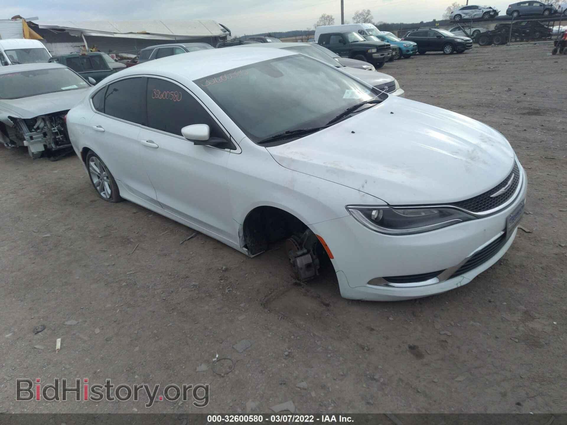 Фотография 1C3CCCAB4FN704157 - CHRYSLER 200 2015