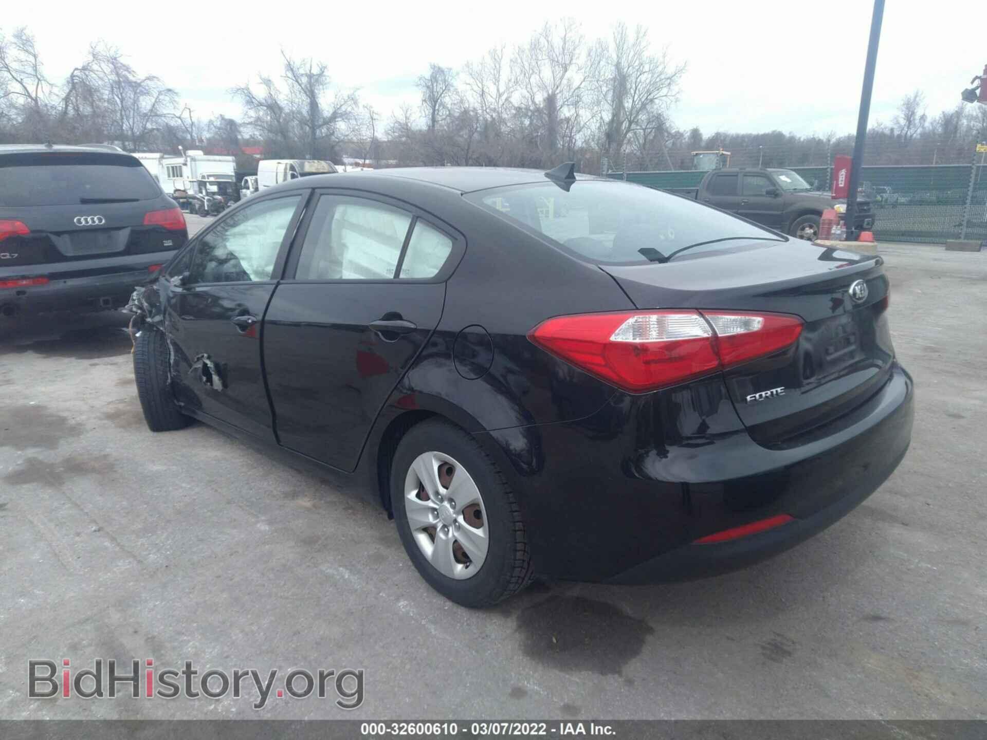 2016 KIA FORTE - VIN: KNAFK4A63G5515230 - Фото 3