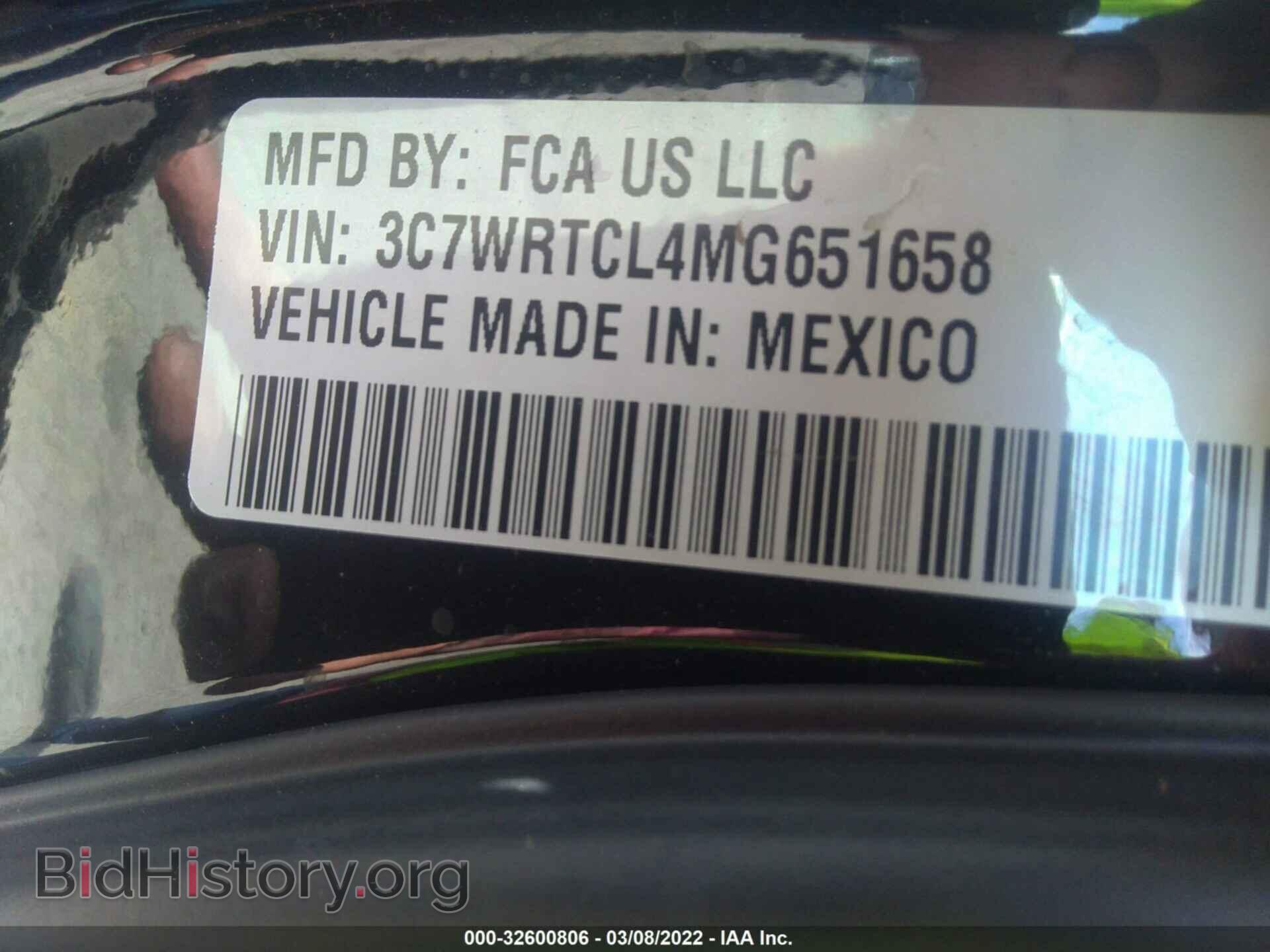 2021 RAM 3500 CHASSIS CAB - VIN: 3C7WRTCL4MG651658 - Фото 9