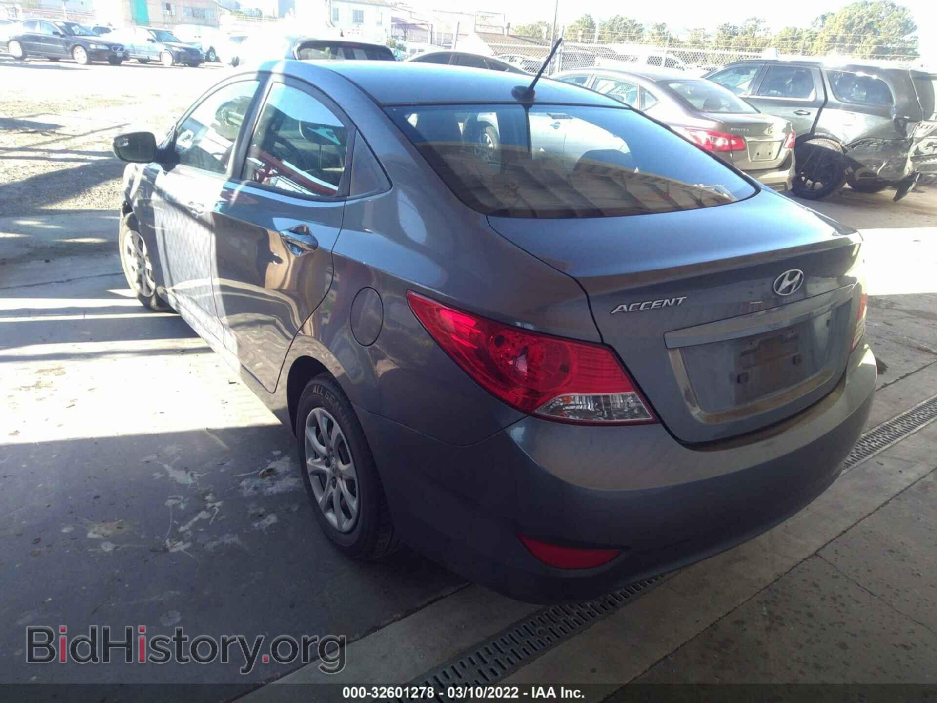2014 HYUNDAI ACCENT - VIN: KMHCT4AE9EU689568 - Фото 3
