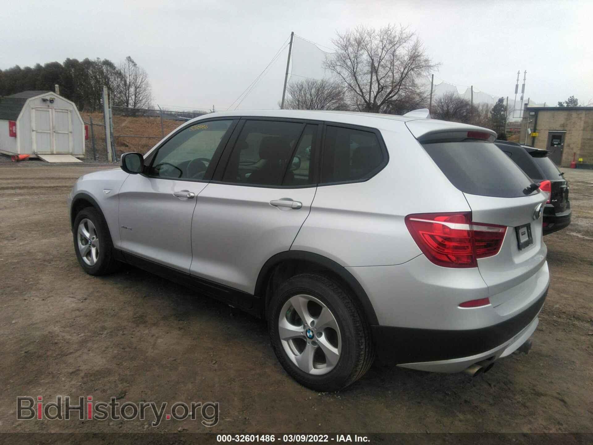 2012 BMW X3 - VIN: 5UXWX5C51CL722637 - Фото 3