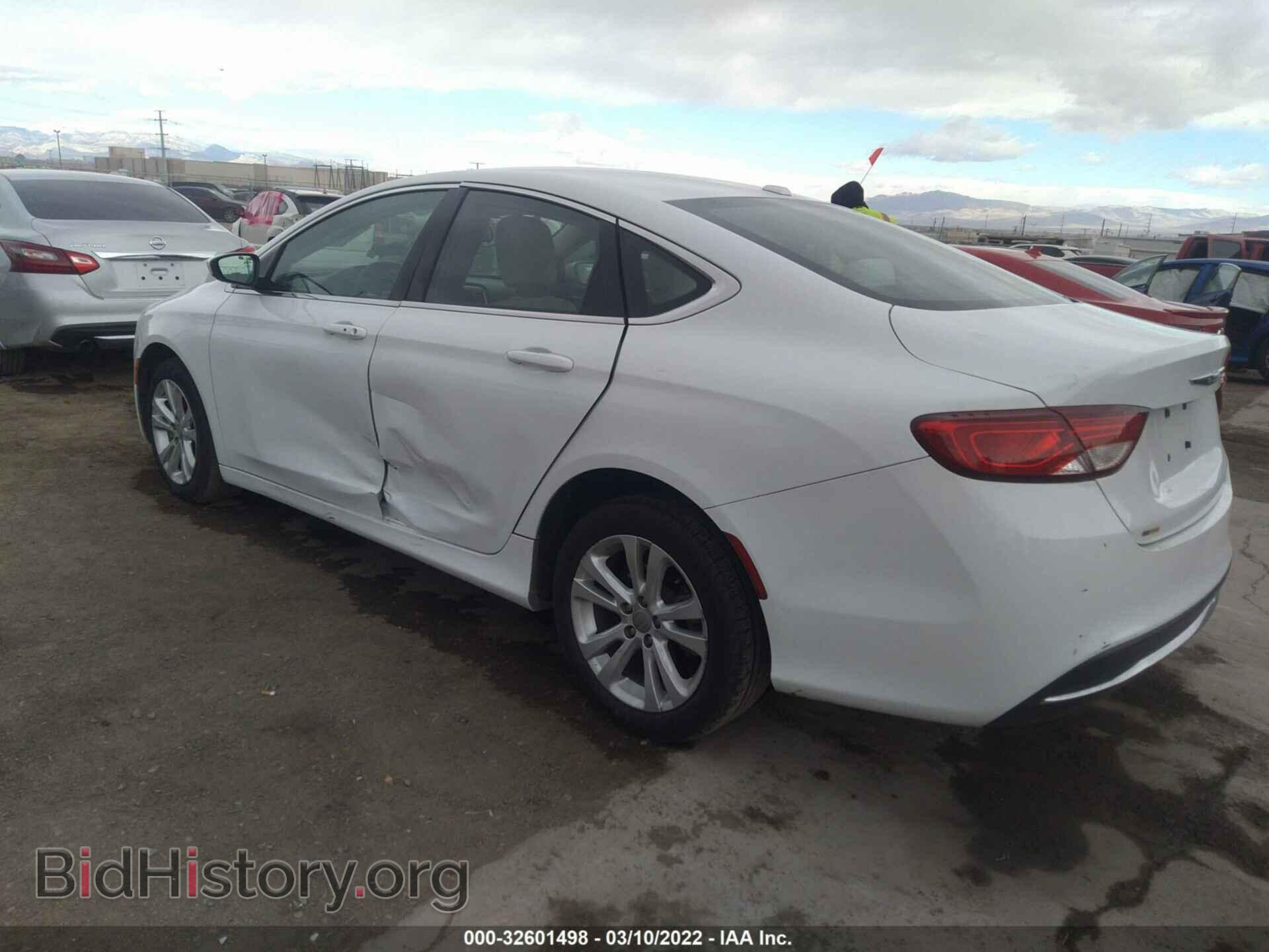 2015 CHRYSLER 200 - VIN: 1C3CCCAB1FN739741 - Фото 3
