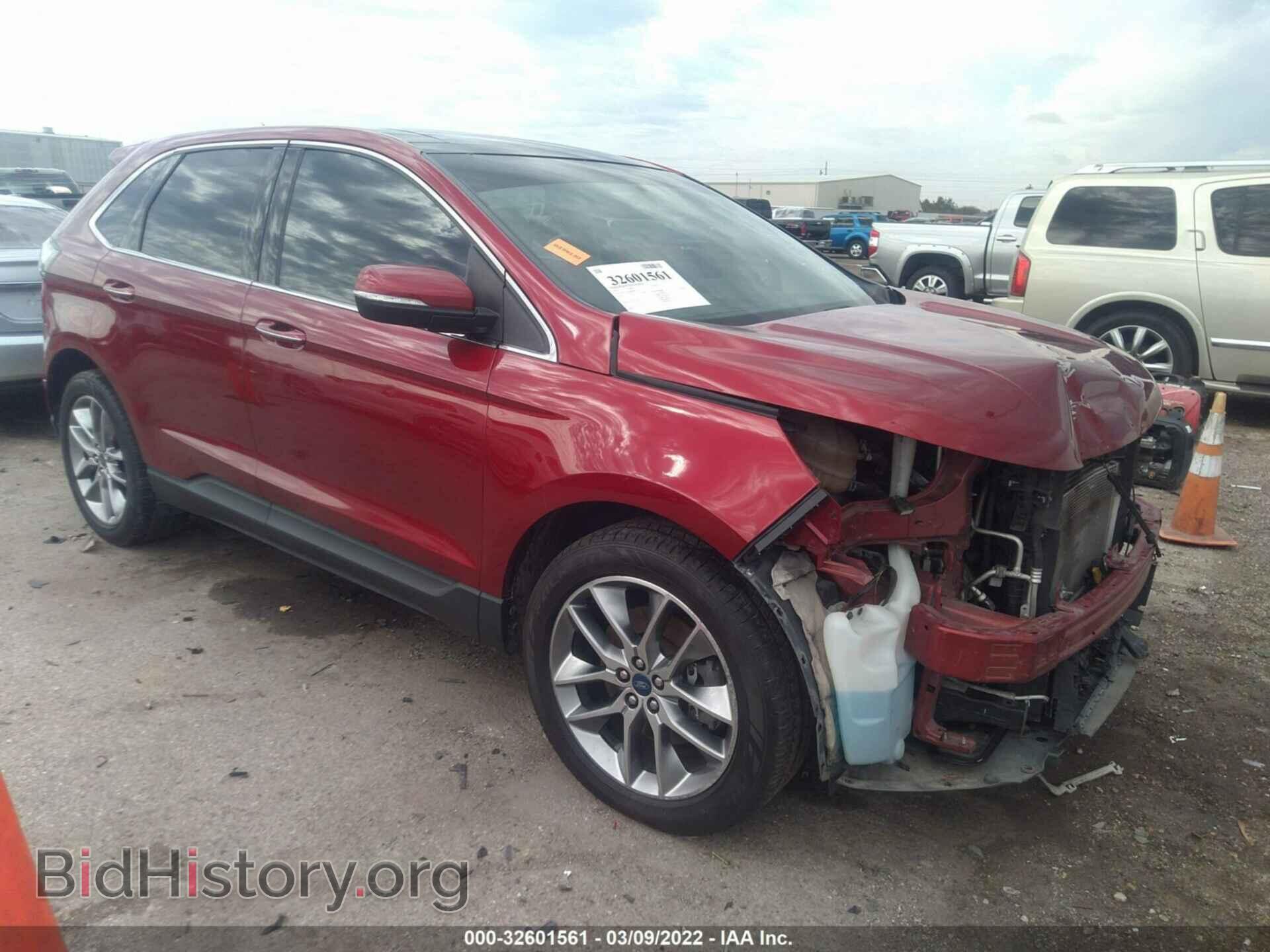 Photo 2FMTK4K88FBB76217 - FORD EDGE 2015