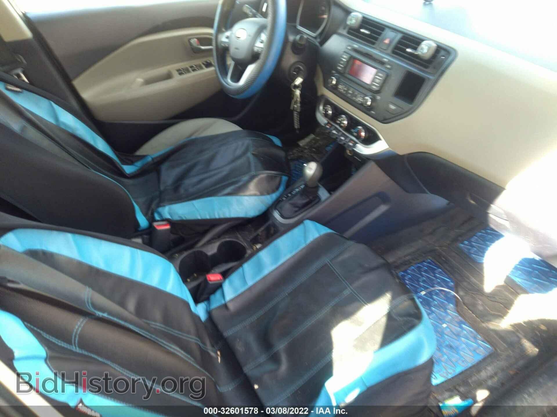 2014 KIA RIO - VIN: KNADM4A39E6327584 - Фото 5
