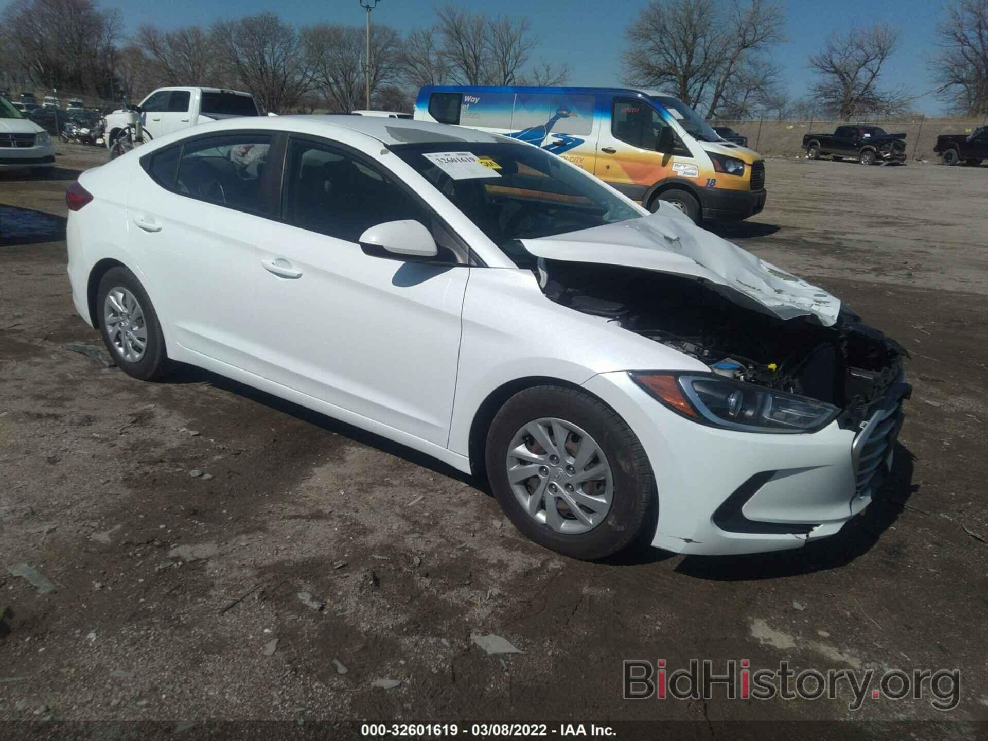 Photo 5NPD74LF1HH139170 - HYUNDAI ELANTRA 2017