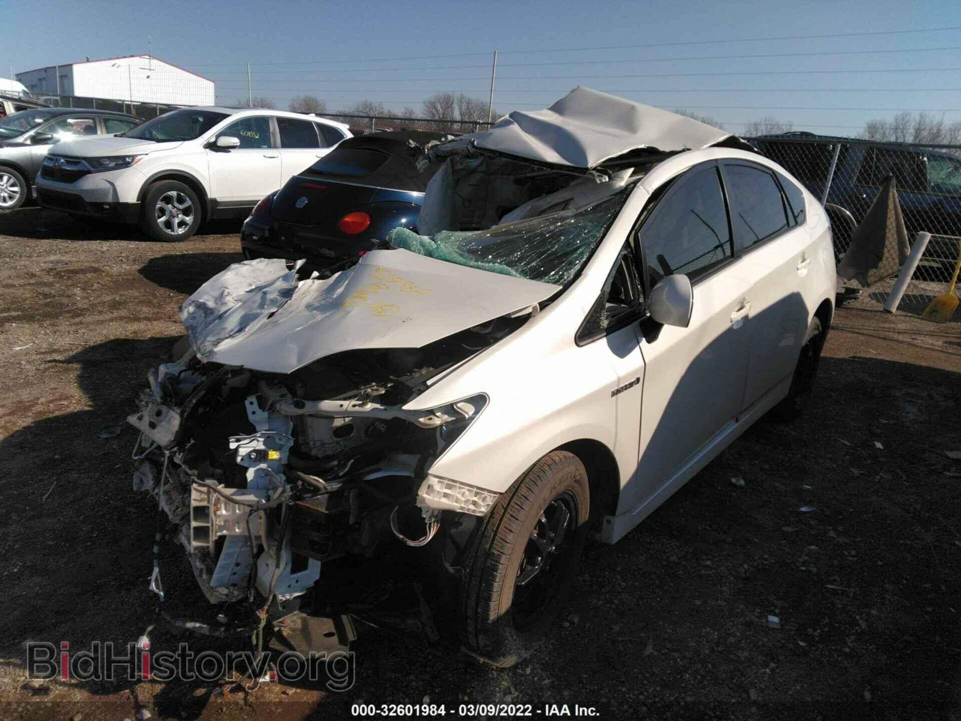 2015 TOYOTA PRIUS - VIN: JTDKN3DU6F0453394 - Фото 2