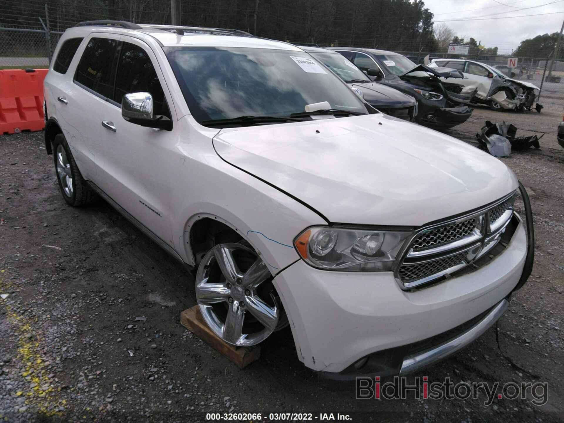 Photo 1C4RDHEG5CC321650 - DODGE DURANGO 2012