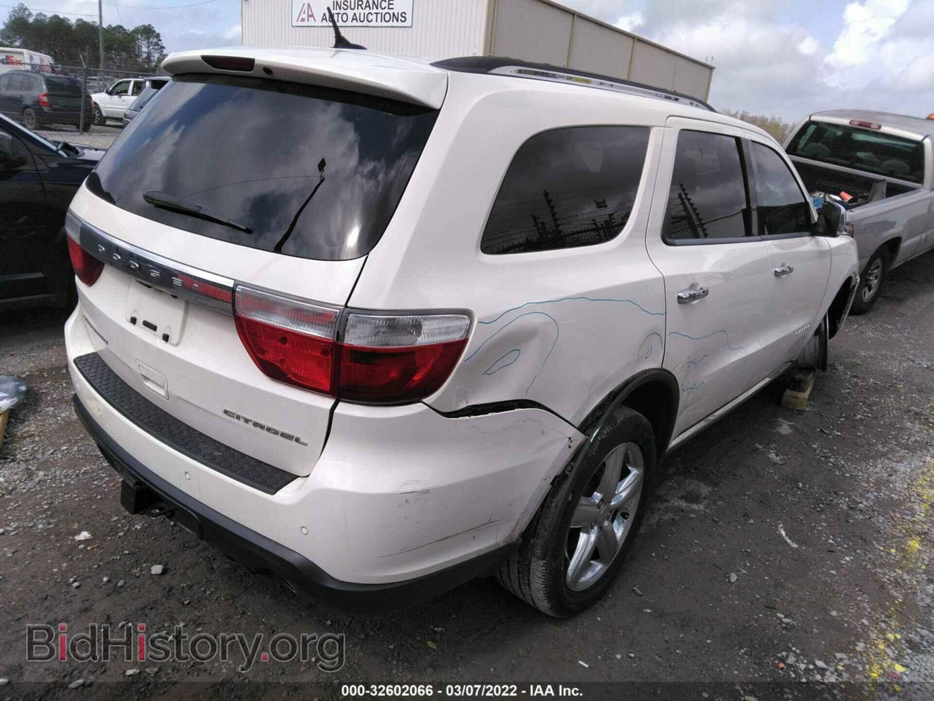 2012 DODGE DURANGO - VIN: 1C4RDHEG5CC321650 - Photo 4
