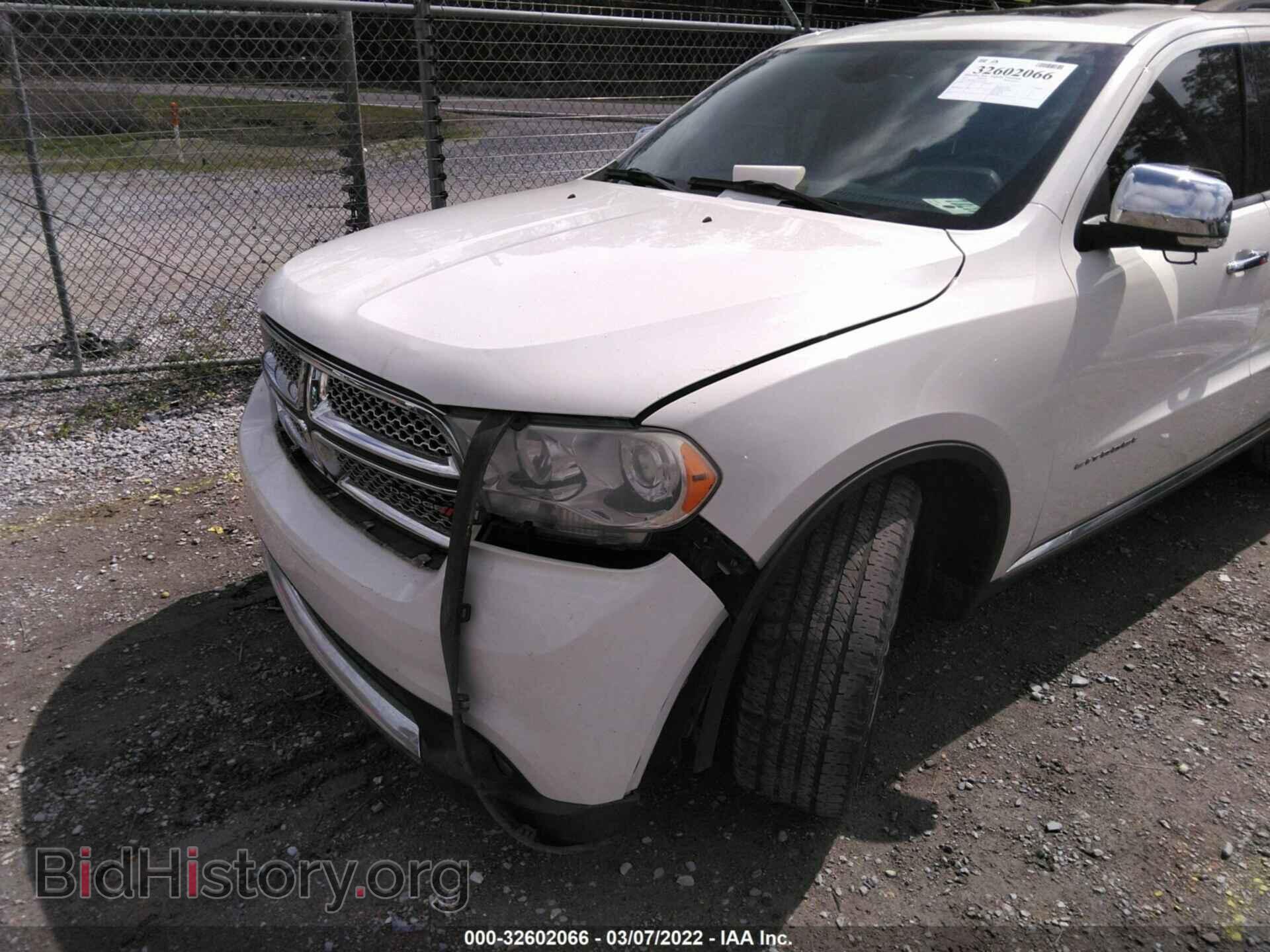 2012 DODGE DURANGO - VIN: 1C4RDHEG5CC321650 - Photo 6