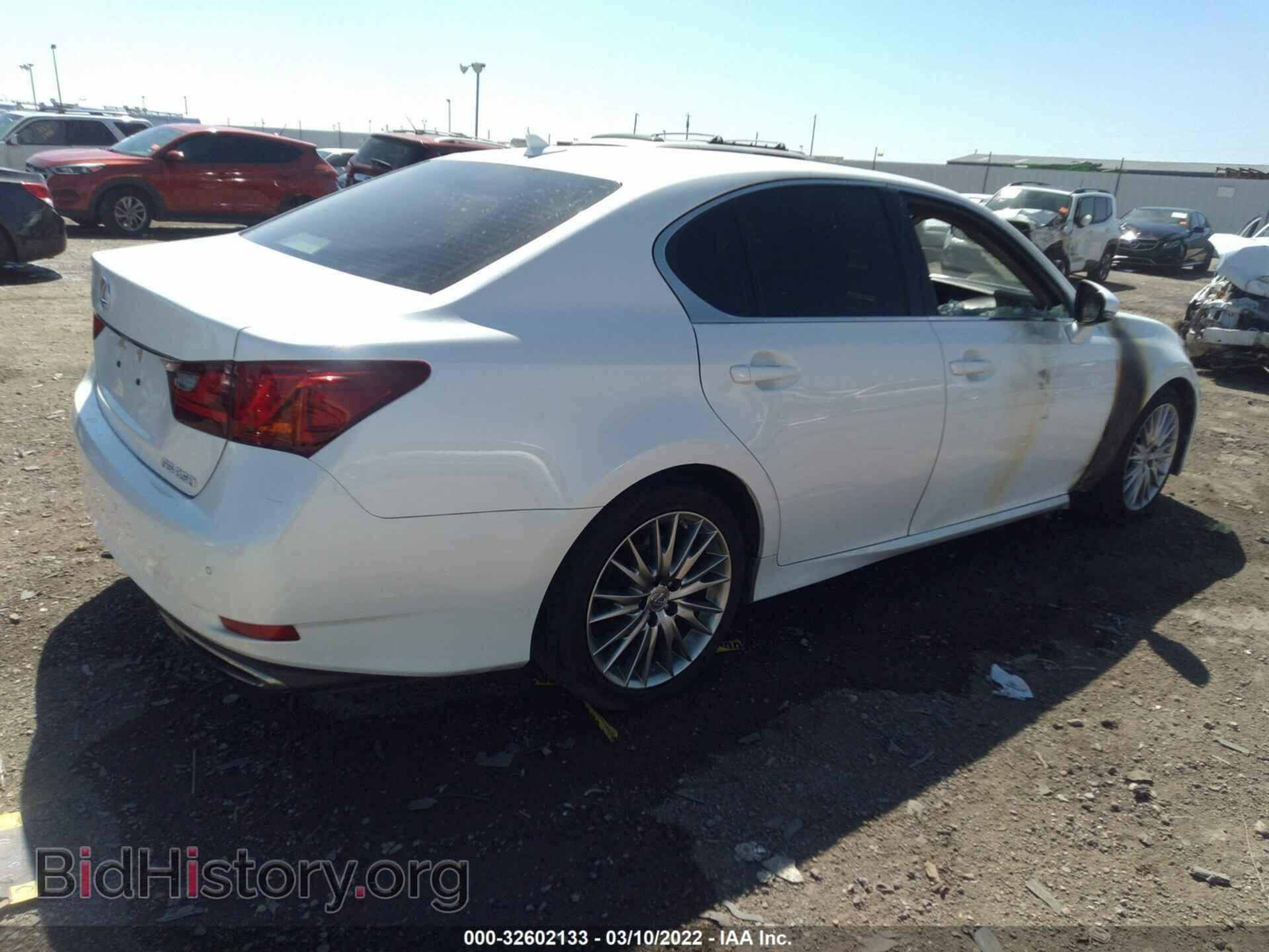 2014 LEXUS GS 350 - VIN: JTHBE1BL6E5032113 - Фото 4