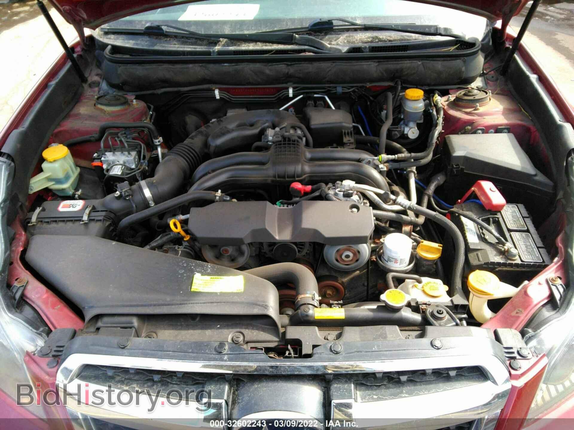 2014 SUBARU LEGACY - VIN: 4S3BMBA62E3003838 - Фото 10