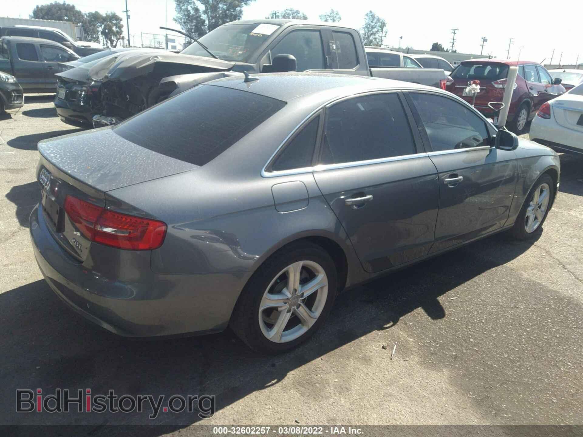 2013 AUDI A4 - VIN: WAUBFAFL8DA154189 - Фото 4