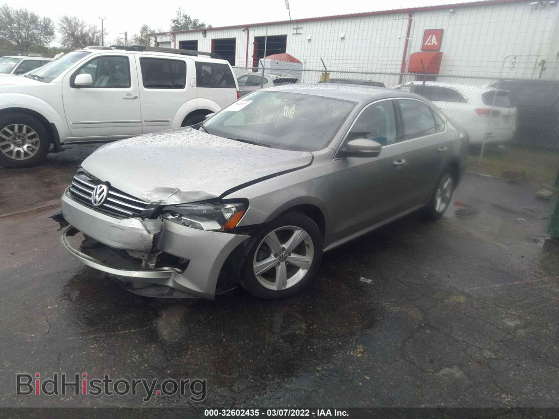2014 VOLKSWAGEN PASSAT - VIN: 1VWBP7A38EC003432 - Фото 2