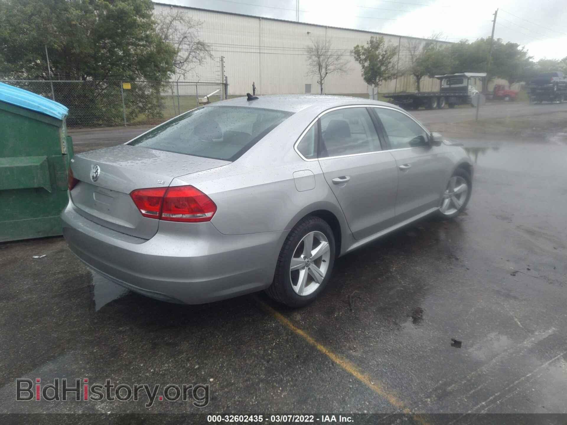 2014 VOLKSWAGEN PASSAT - VIN: 1VWBP7A38EC003432 - Фото 4