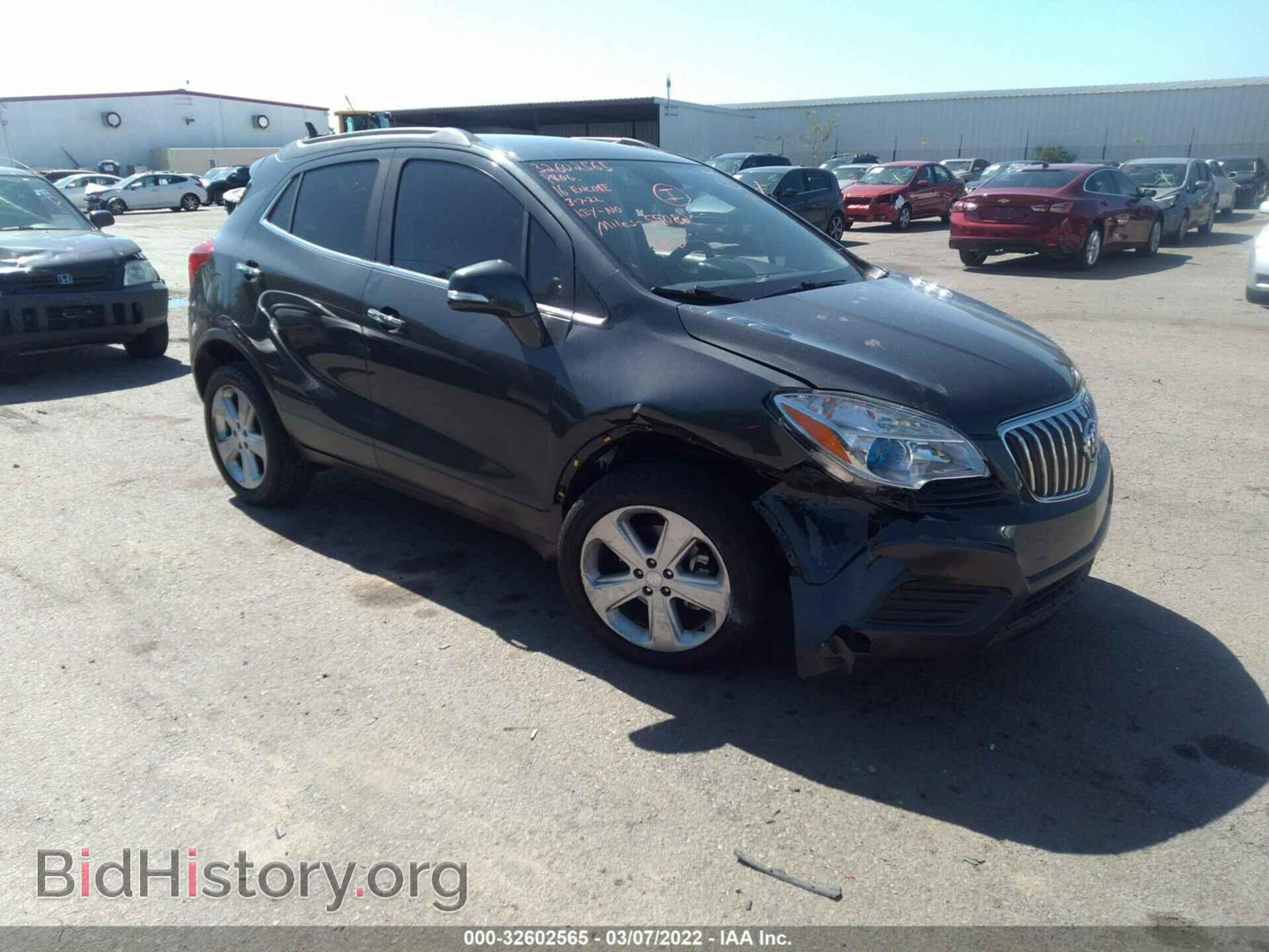 Фотография KL4CJASB1GB736503 - BUICK ENCORE 2016