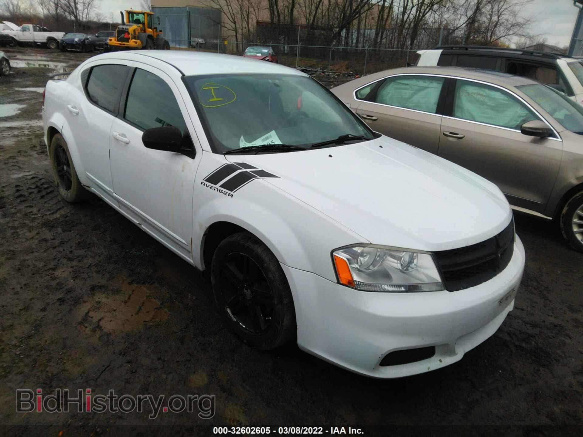 Photo 1C3CDZCB5CN156114 - DODGE AVENGER 2012