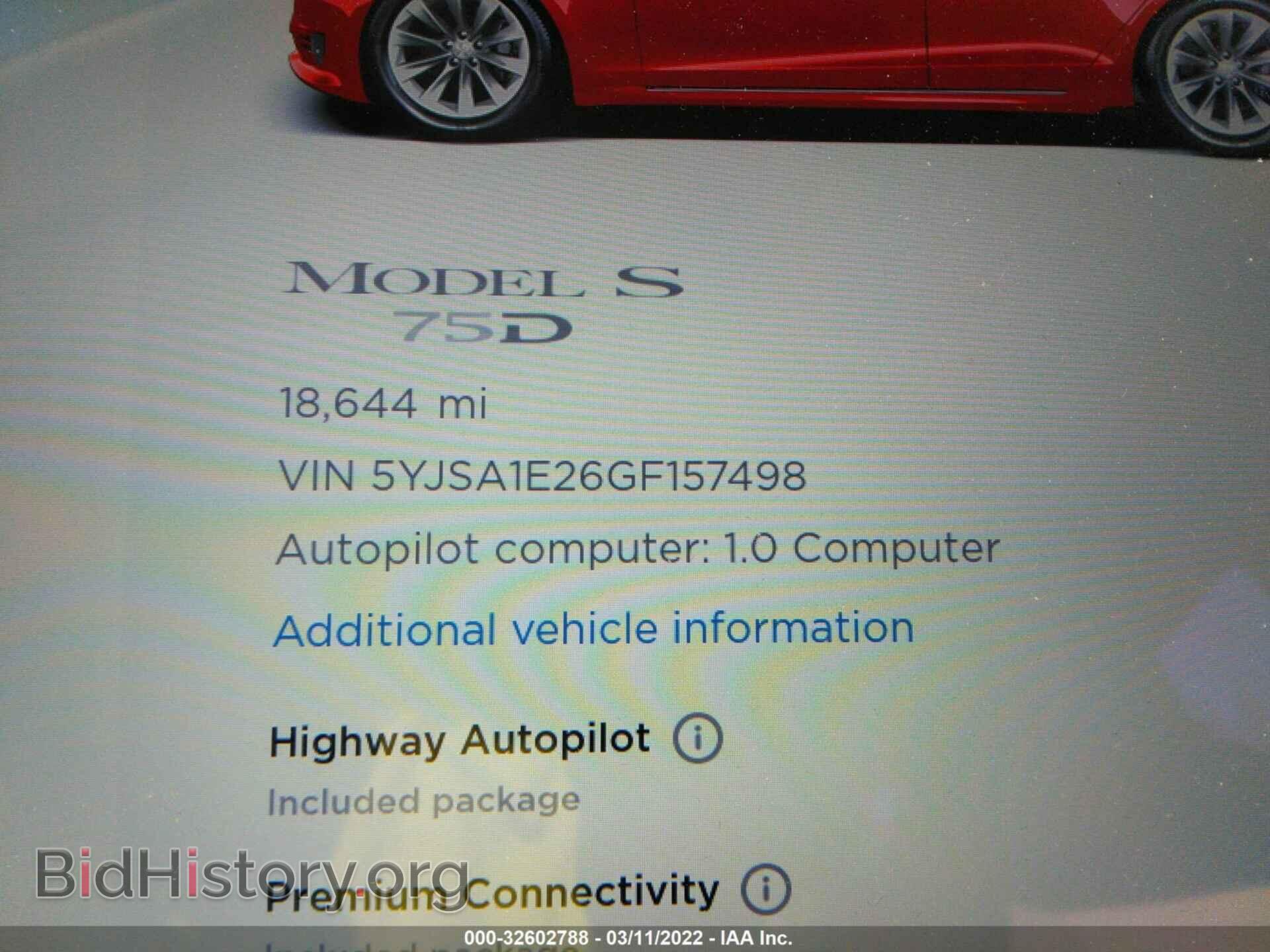 2016 TESLA MODEL S - VIN: 5YJSA1E26GF157498 - Photo 7