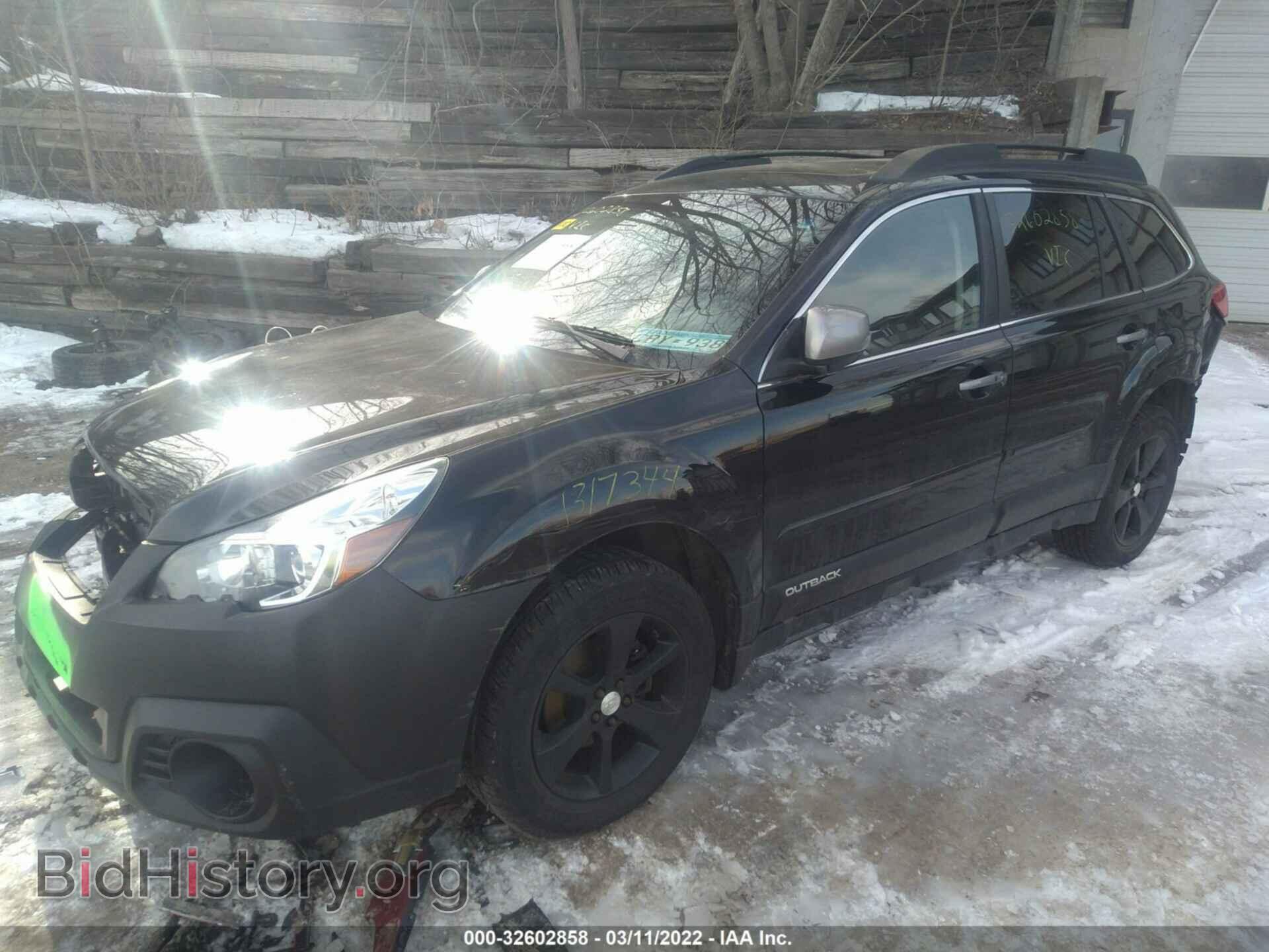 2013 SUBARU OUTBACK - VIN: 4S4BRBSC3D3205278 - Фото 2