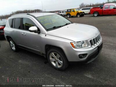 2012 Jeep COMPASS Sport, серебристый — VIN 1C4NJDBB6CD563785, IAAI