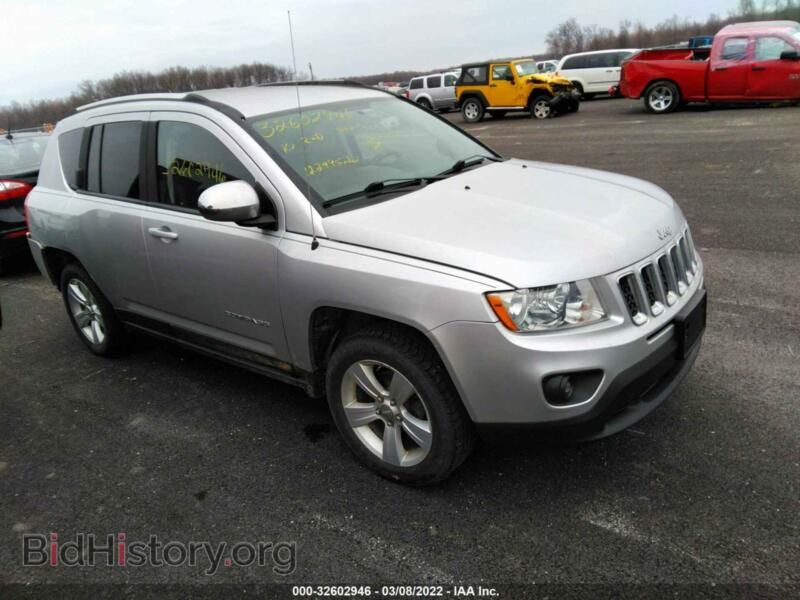 2012 Jeep COMPASS Sport (VIN 1C4NJDBB6CD563785) — фото 1 из 11, IAAI, повреждение: левая задняя часть