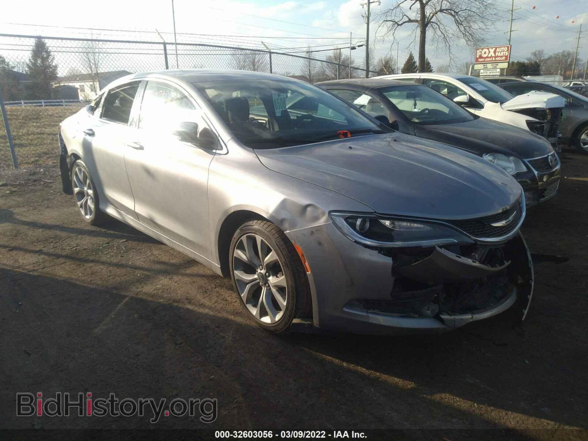 Фотография 1C3CCCFB0FN697376 - CHRYSLER 200 2015