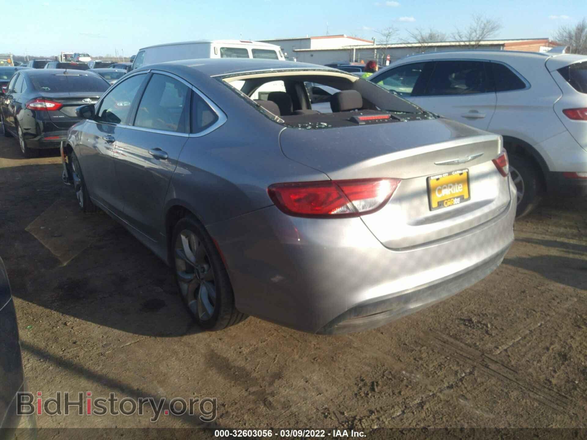 2015 CHRYSLER 200 - VIN: 1C3CCCFB0FN697376 - Фото 3