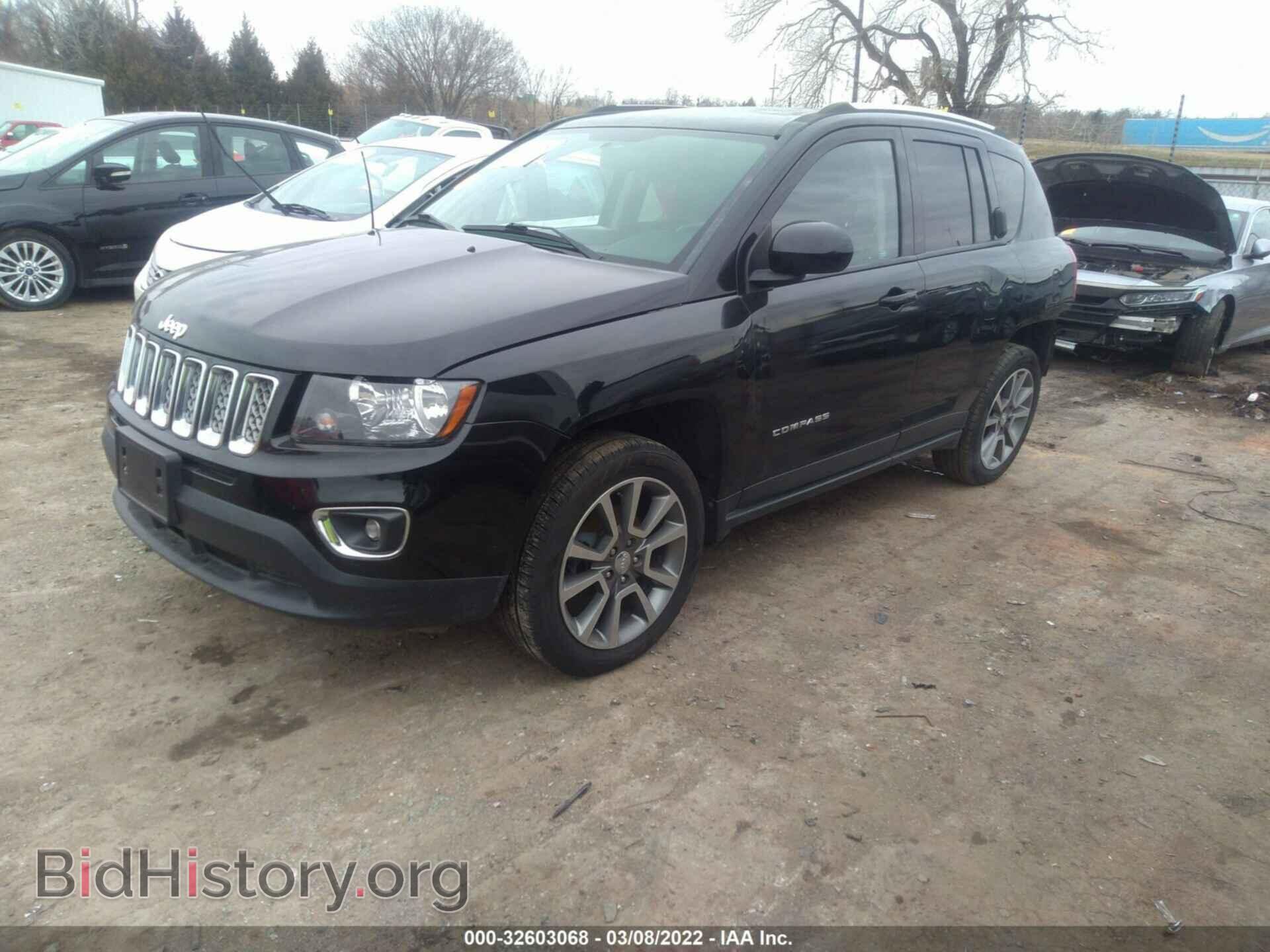 2016 JEEP COMPASS - VIN: 1C4NJCEA6GD536976 - Фото 2