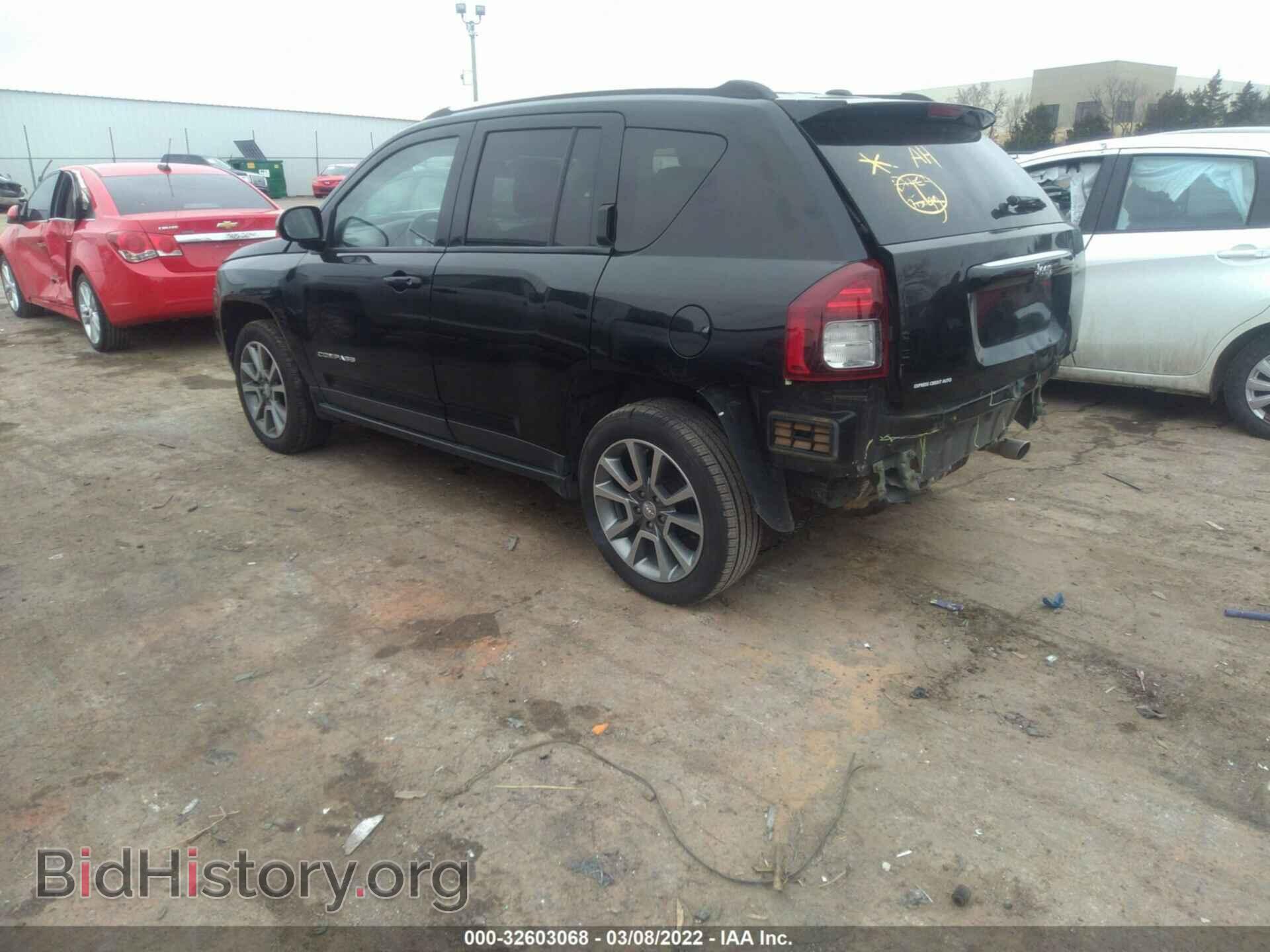 2016 JEEP COMPASS - VIN: 1C4NJCEA6GD536976 - Фото 3