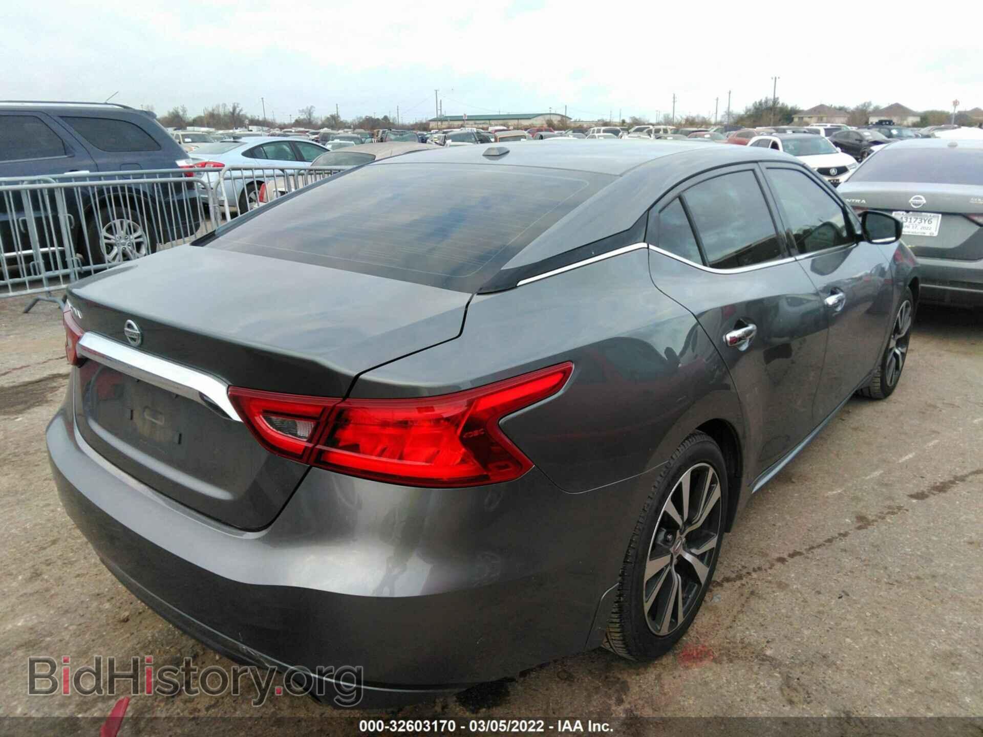 2017 NISSAN MAXIMA - VIN: 1N4AA6AP6HC402637 - Фото 4