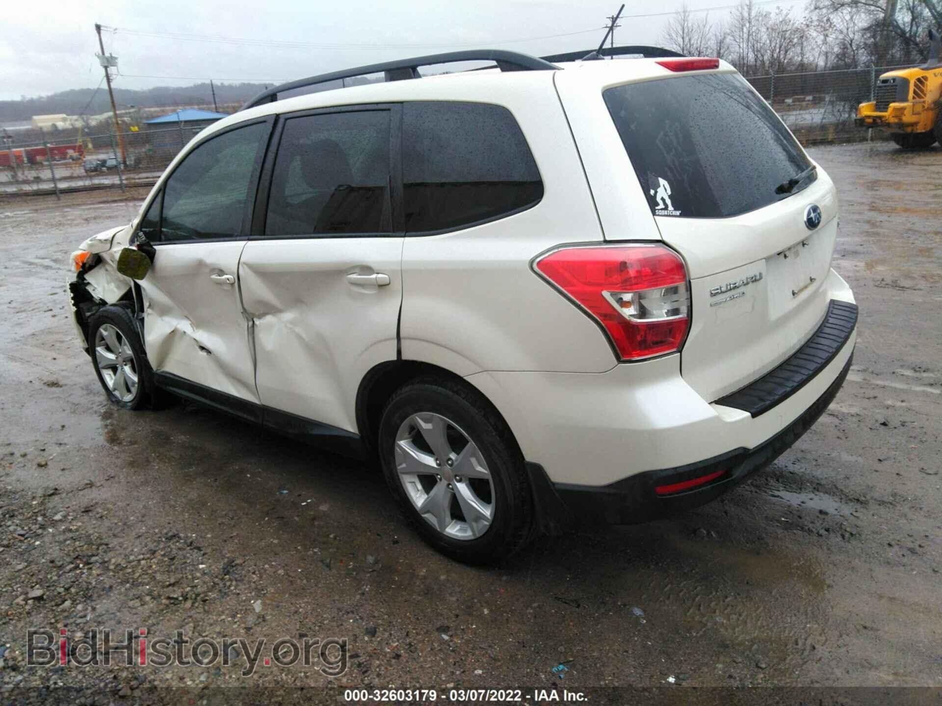 2014 SUBARU FORESTER - VIN: JF2SJAEC0EH558729 - Фото 3