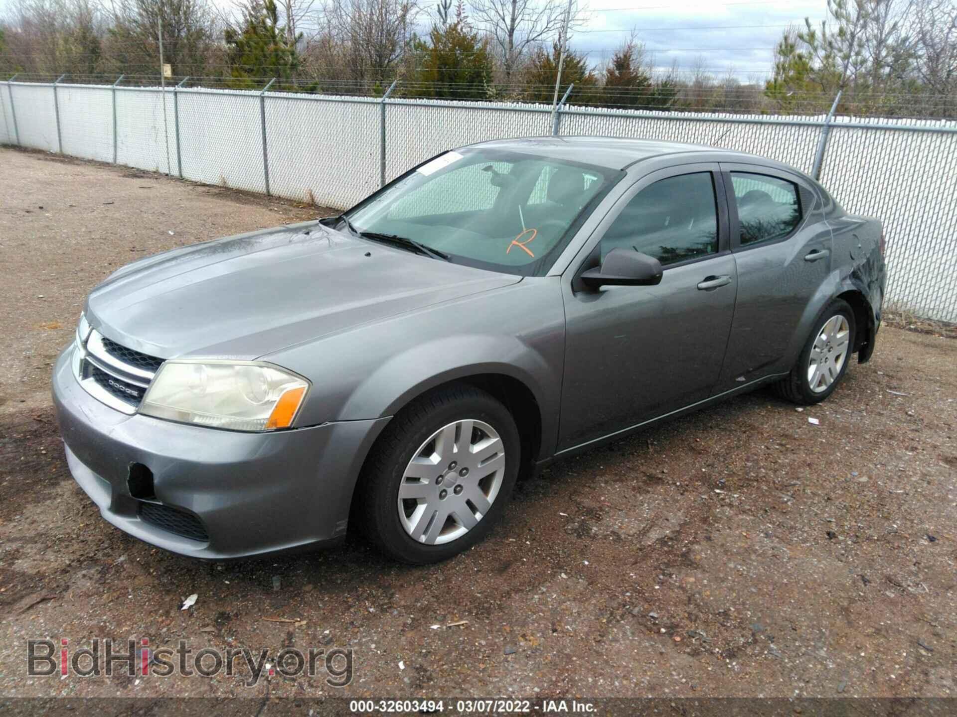 2012 DODGE AVENGER - VIN: 1C3CDZAB2CN128371 - Фото 2
