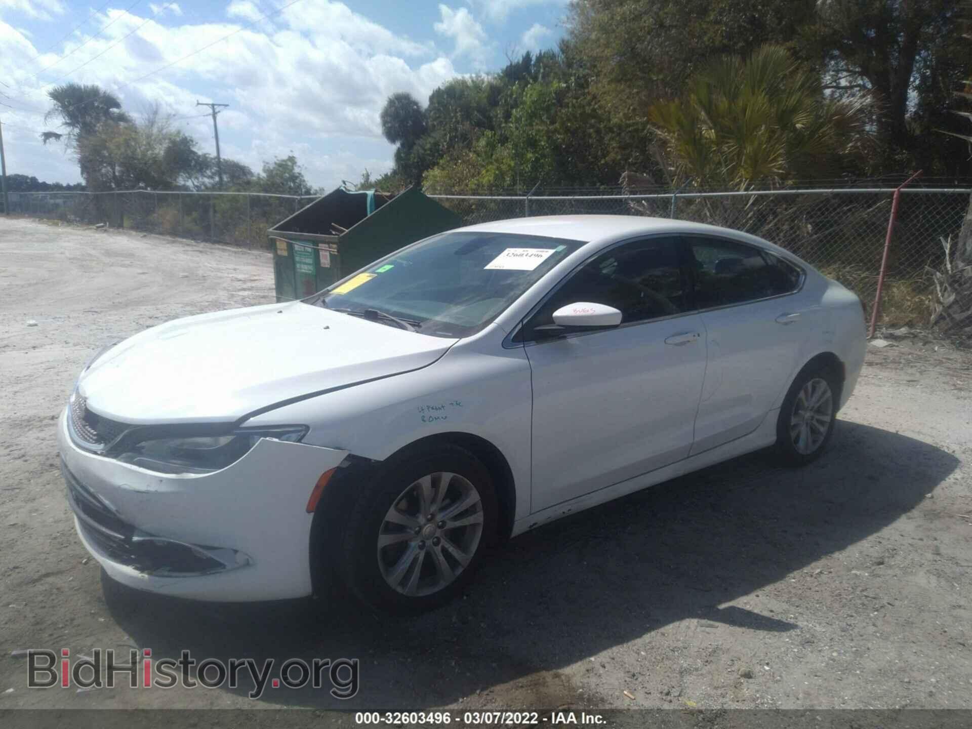 2016 CHRYSLER 200 - VIN: 1C3CCCAB3GN164513 - Фото 2