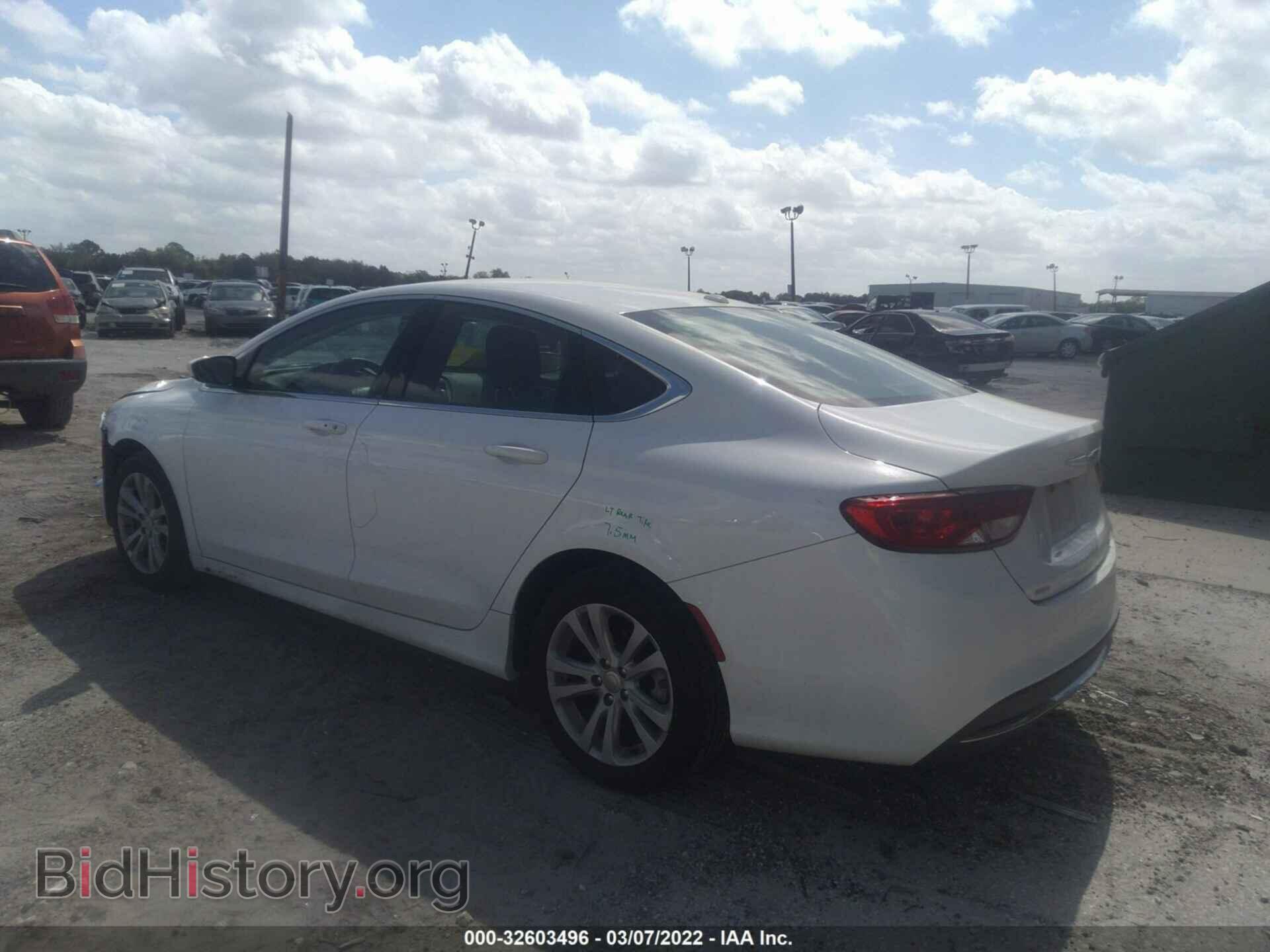2016 CHRYSLER 200 - VIN: 1C3CCCAB3GN164513 - Фото 3