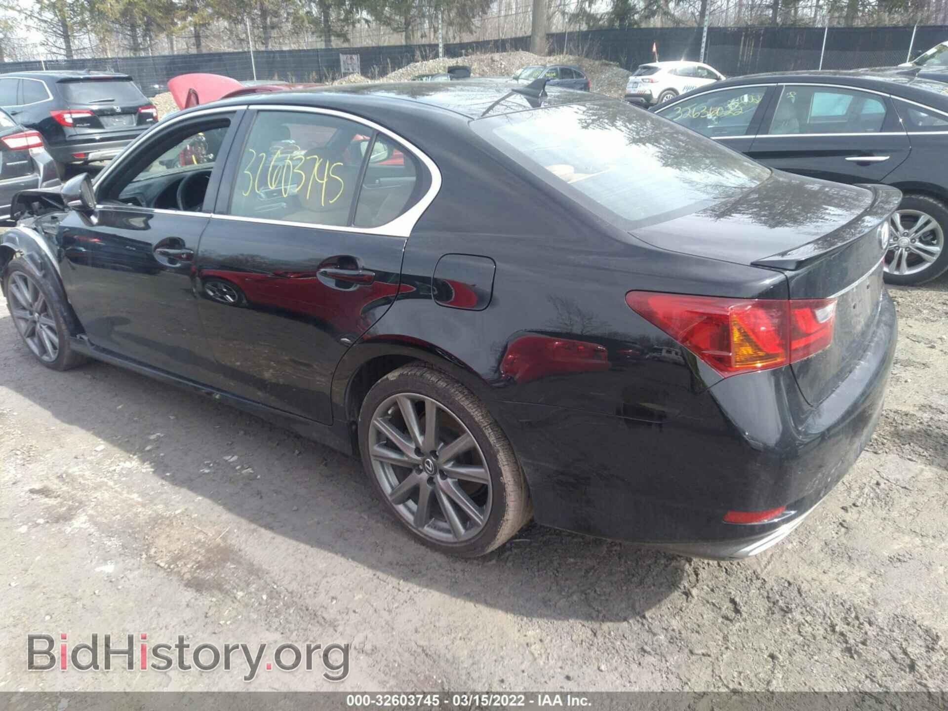 2014 LEXUS GS 350 - VIN: JTHCE1BL1E5025624 - Фото 3