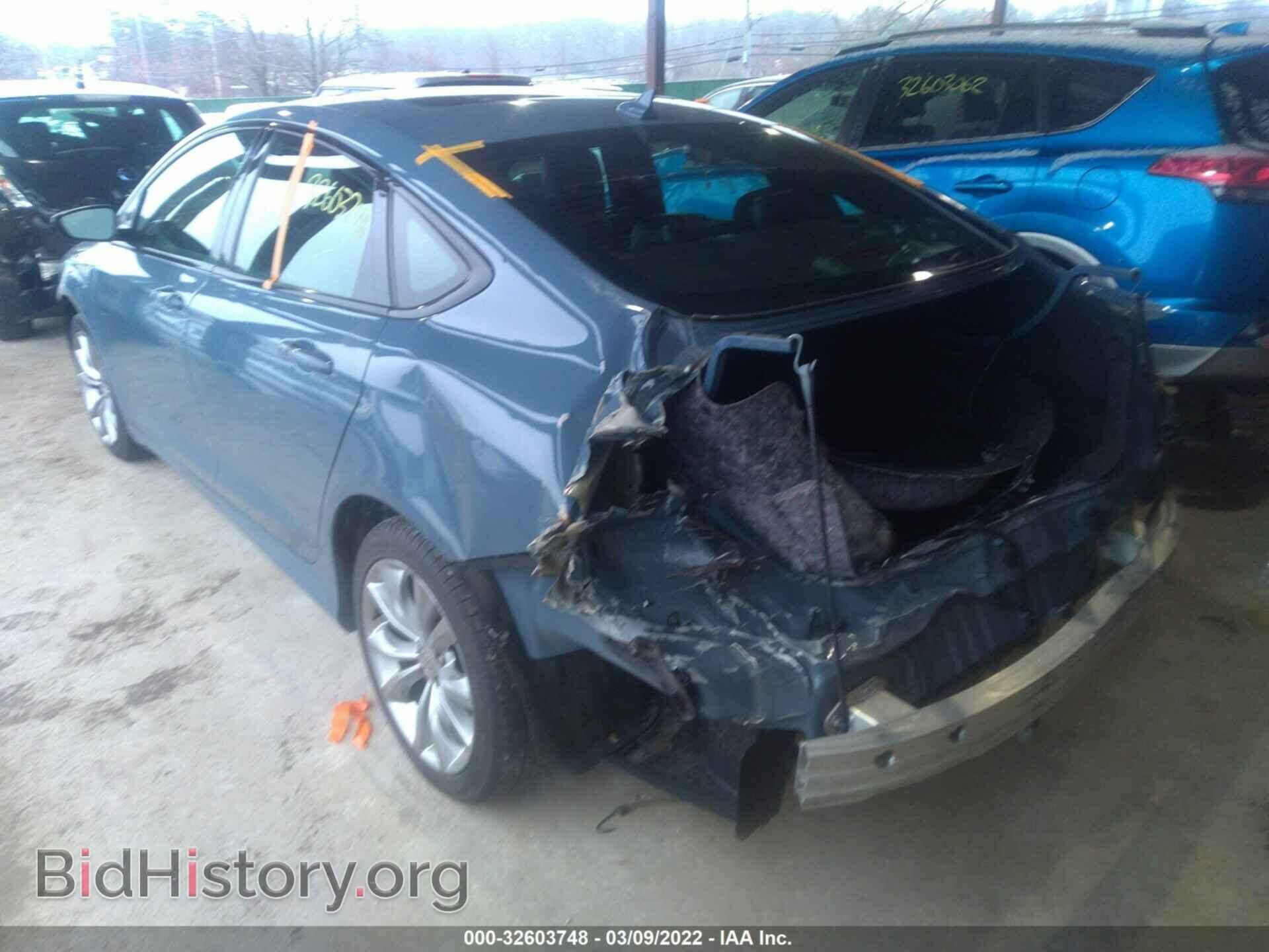 2015 CHRYSLER 200 - VIN: 1C3CCCDG7FN648903 - Фото 3