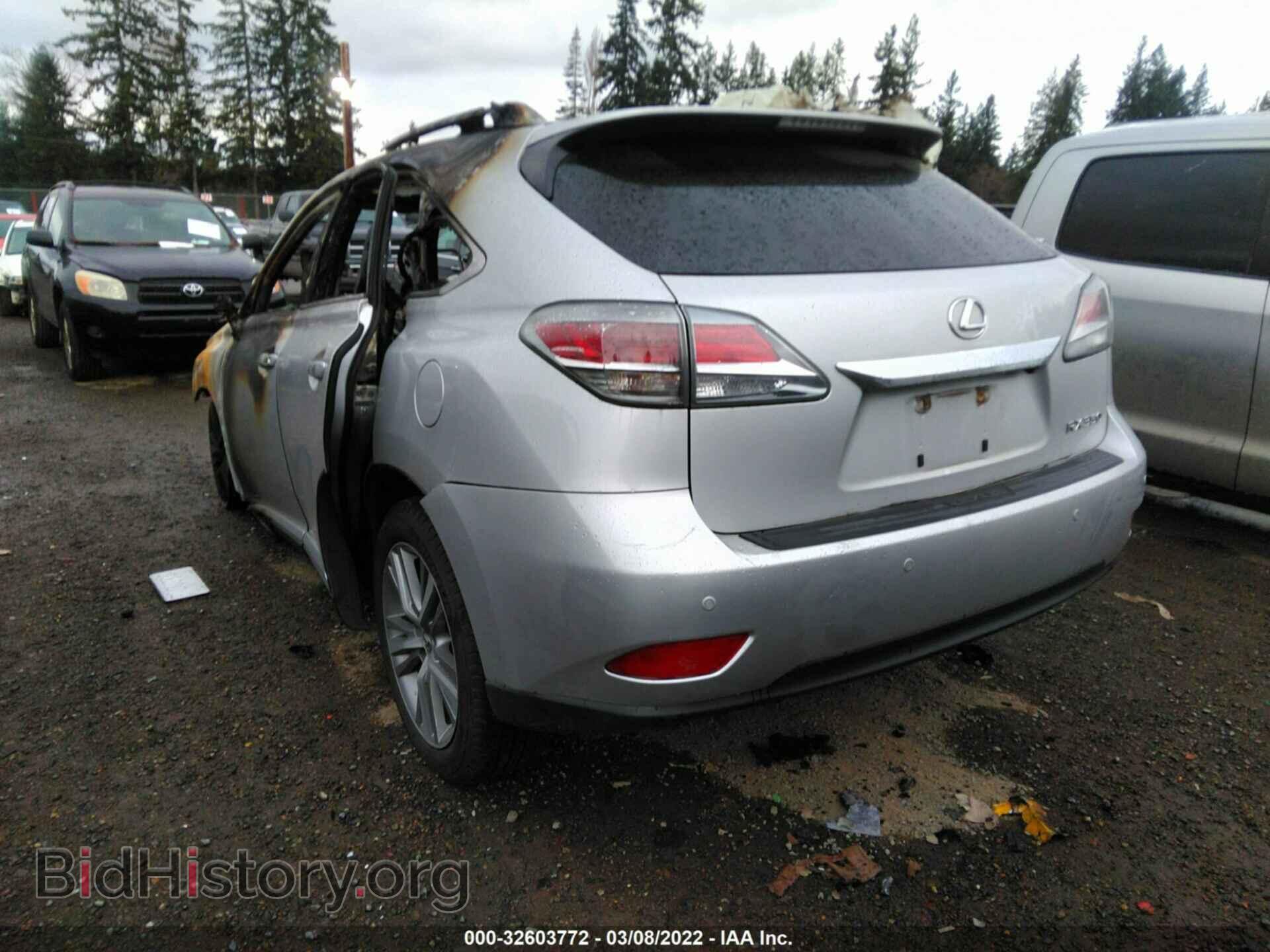 2015 LEXUS RX 350 - VIN: 2T2BK1BAXFC280244 - Фото 3