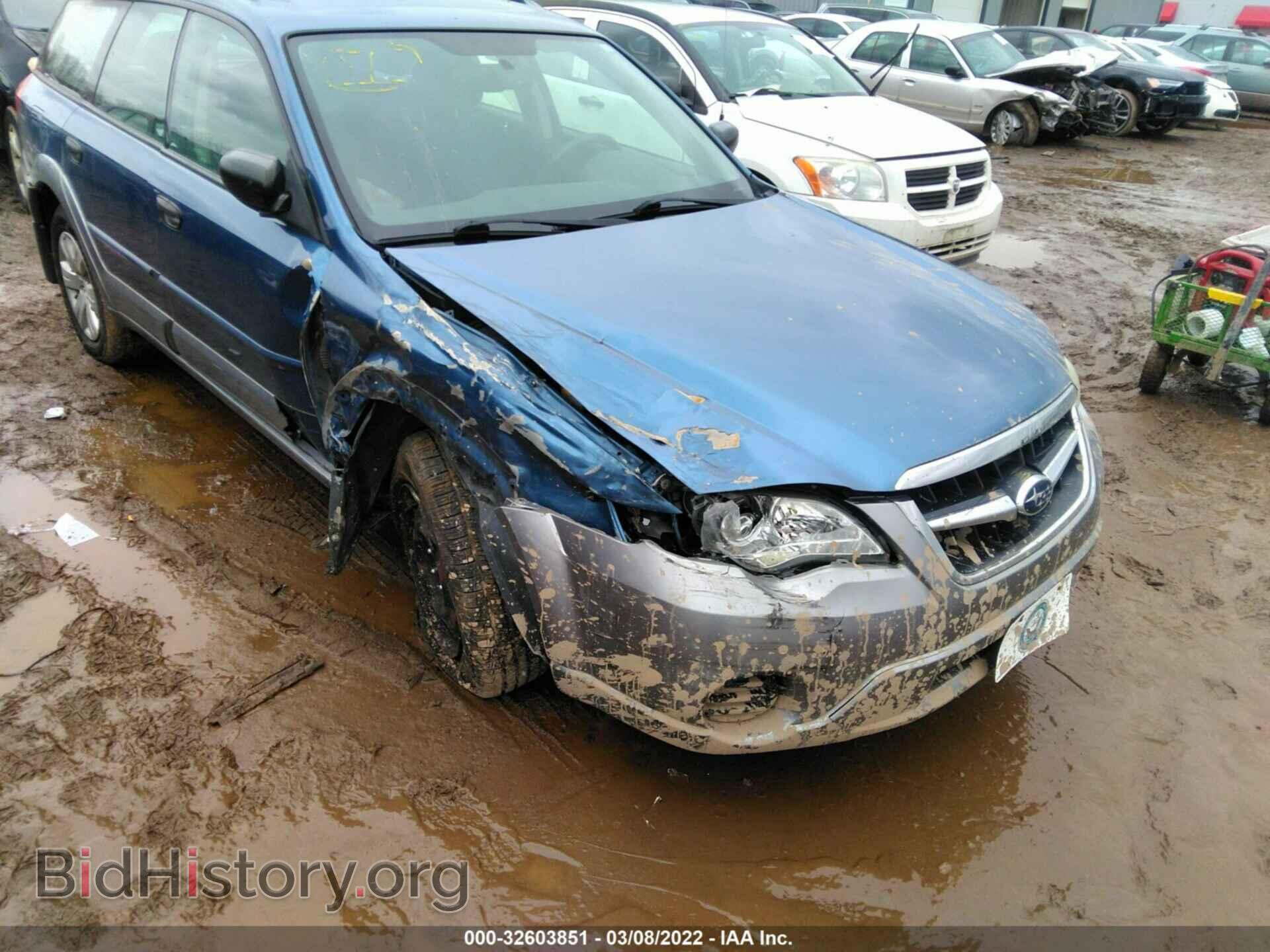 2008 SUBARU OUTBACK - VIN: 4S4BP60CX87348372 - Фото 6